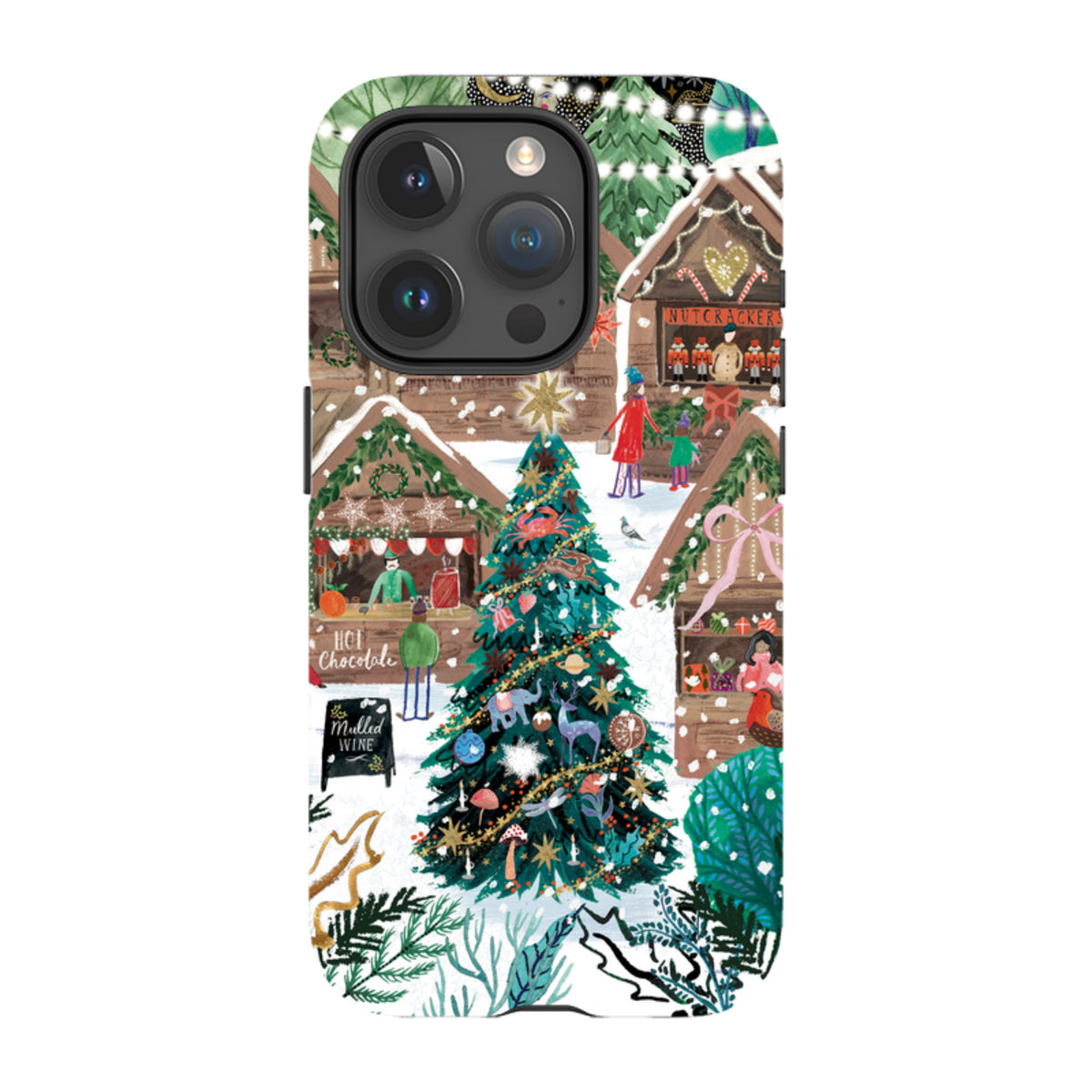 iPhone Tough Case - Christmas Market Magic By Emma Frances Grant