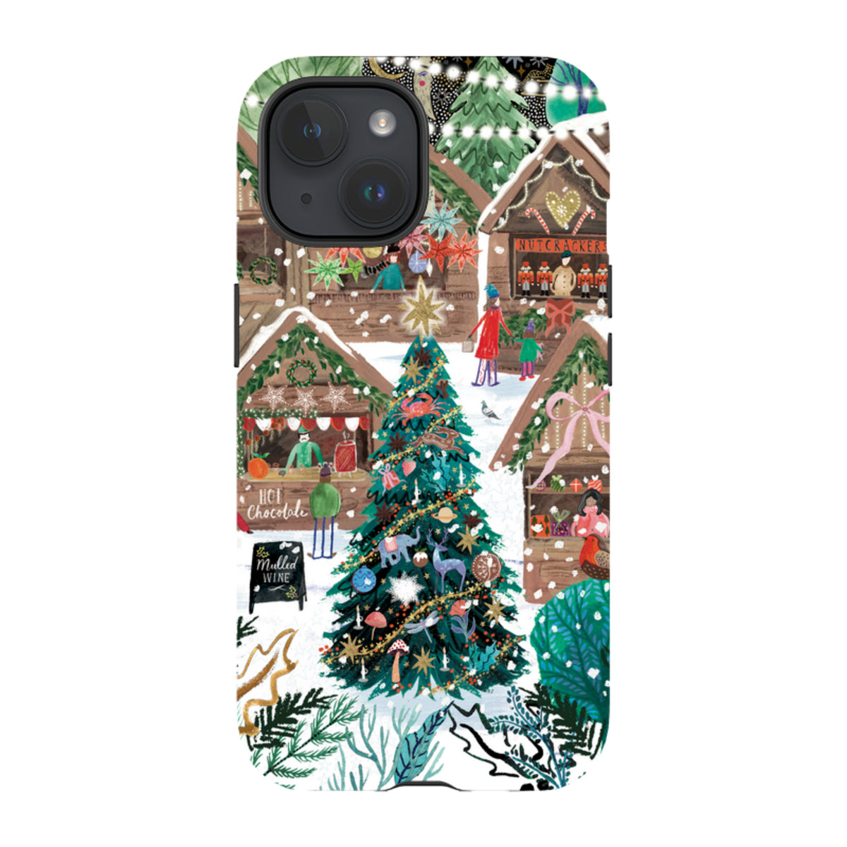iPhone Tough Case - Christmas Market Magic By Emma Frances Grant
