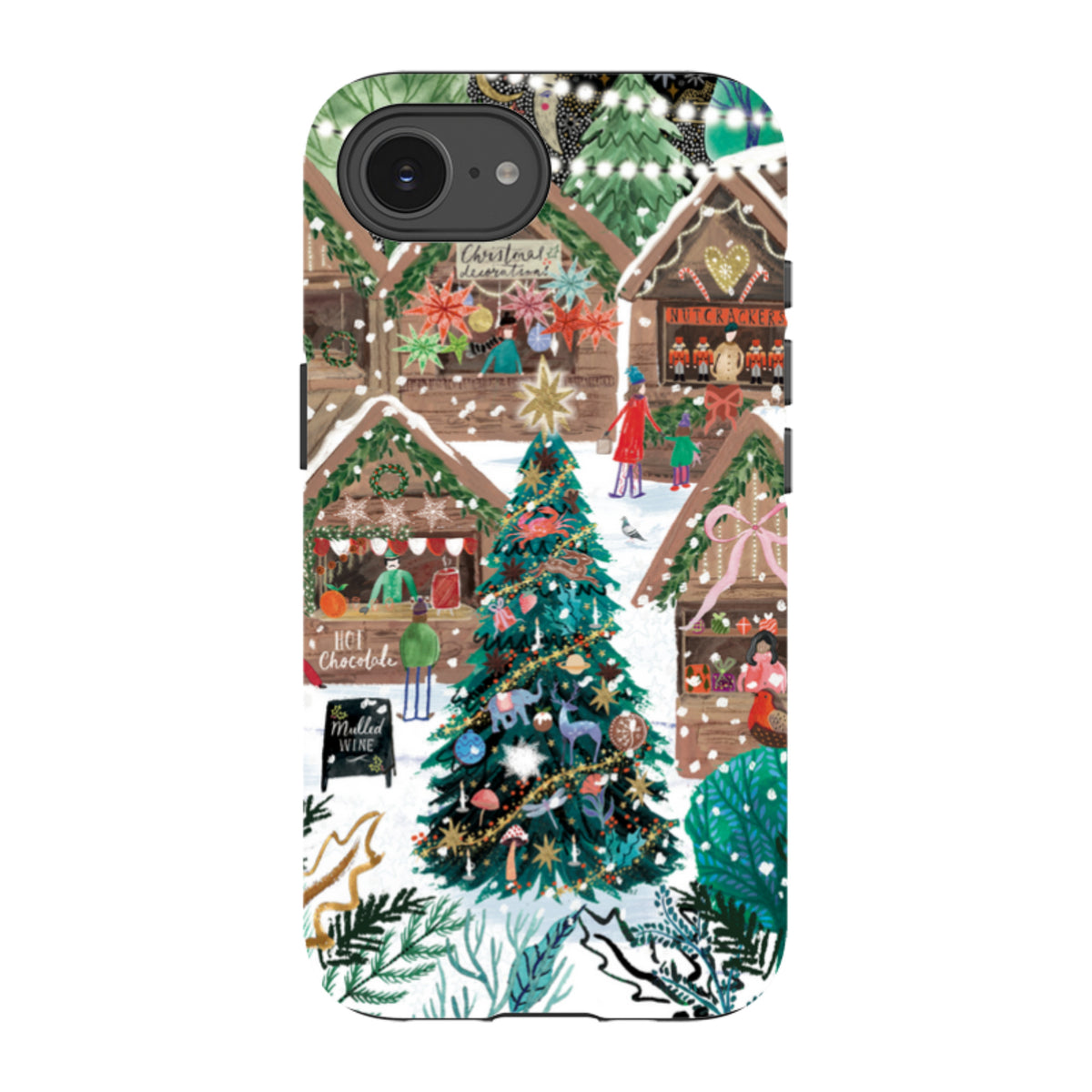 iPhone Tough Case - Christmas Market Magic By Emma Frances Grant