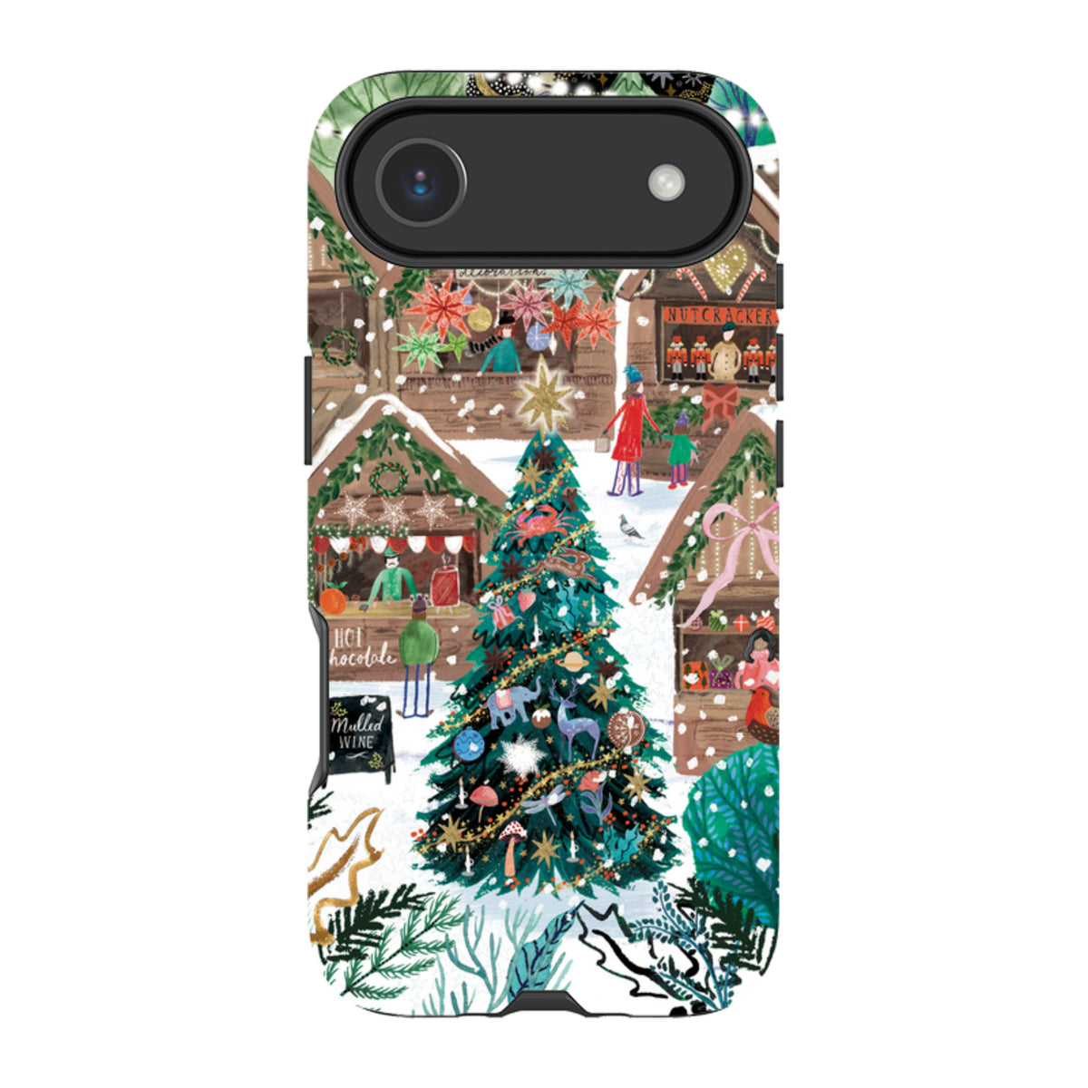 iPhone Tough Case - Christmas Market Magic By Emma Frances Grant