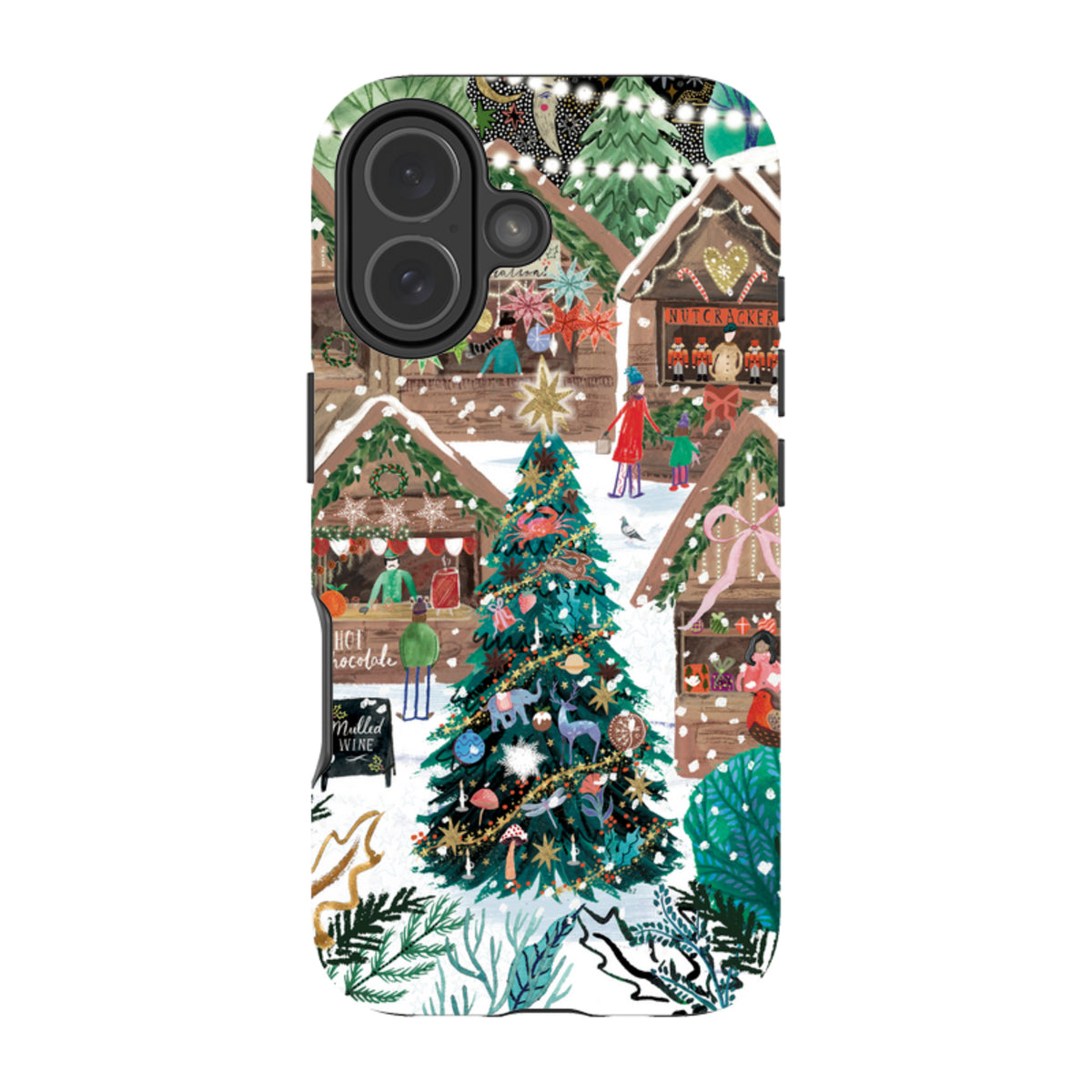 iPhone Tough Case - Christmas Market Magic By Emma Frances Grant
