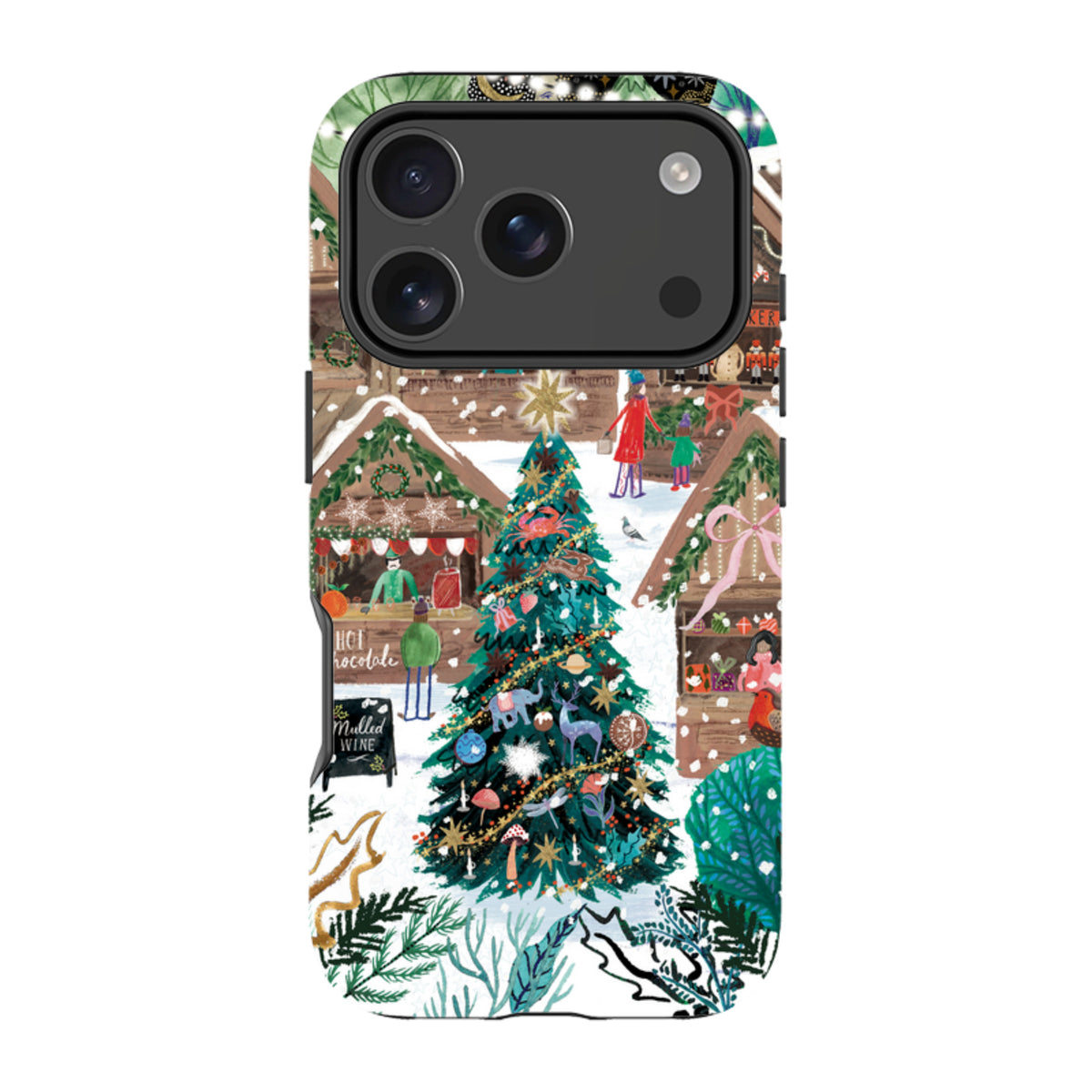 iPhone Tough Case - Christmas Market Magic By Emma Frances Grant