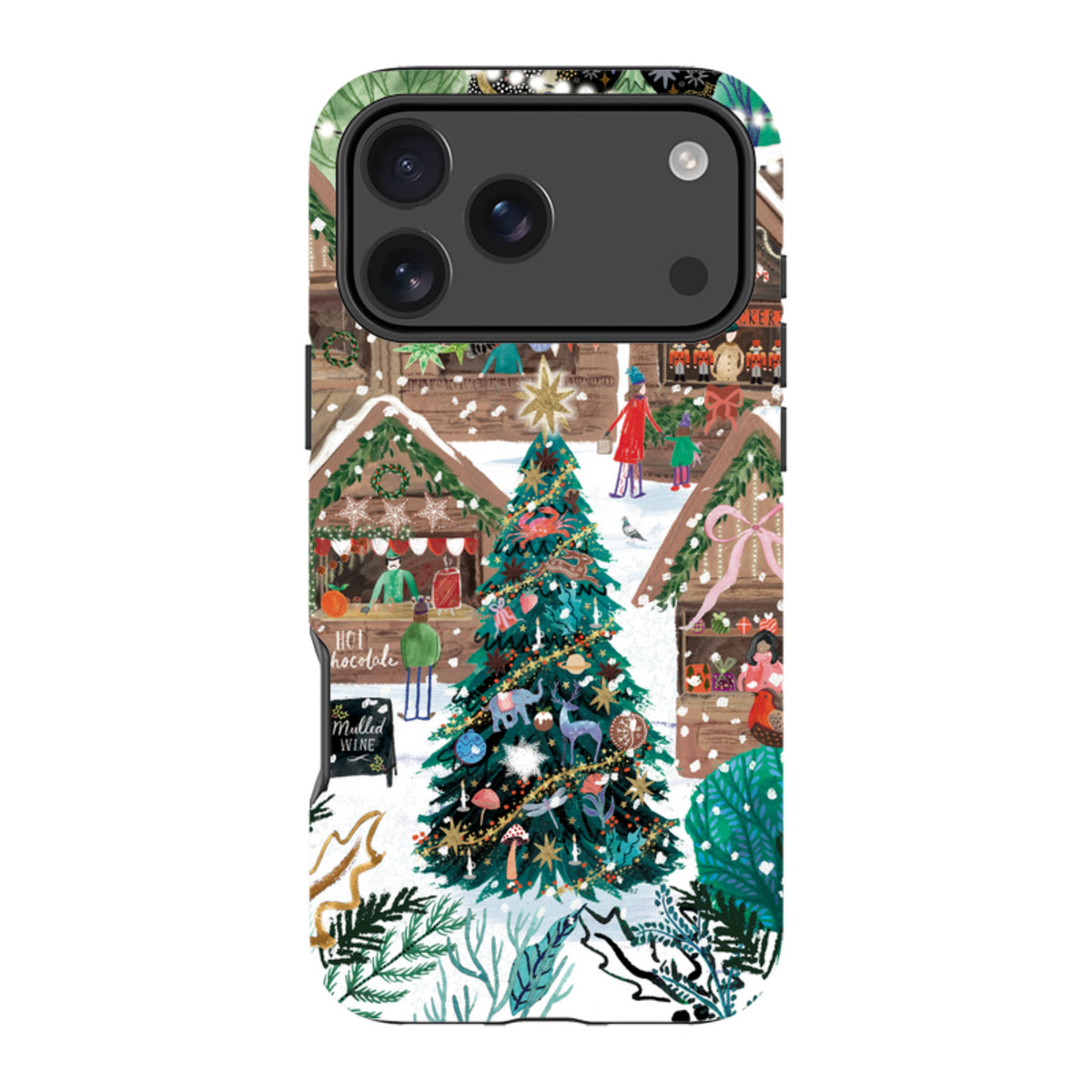 iPhone Tough Case - Christmas Market Magic By Emma Frances Grant