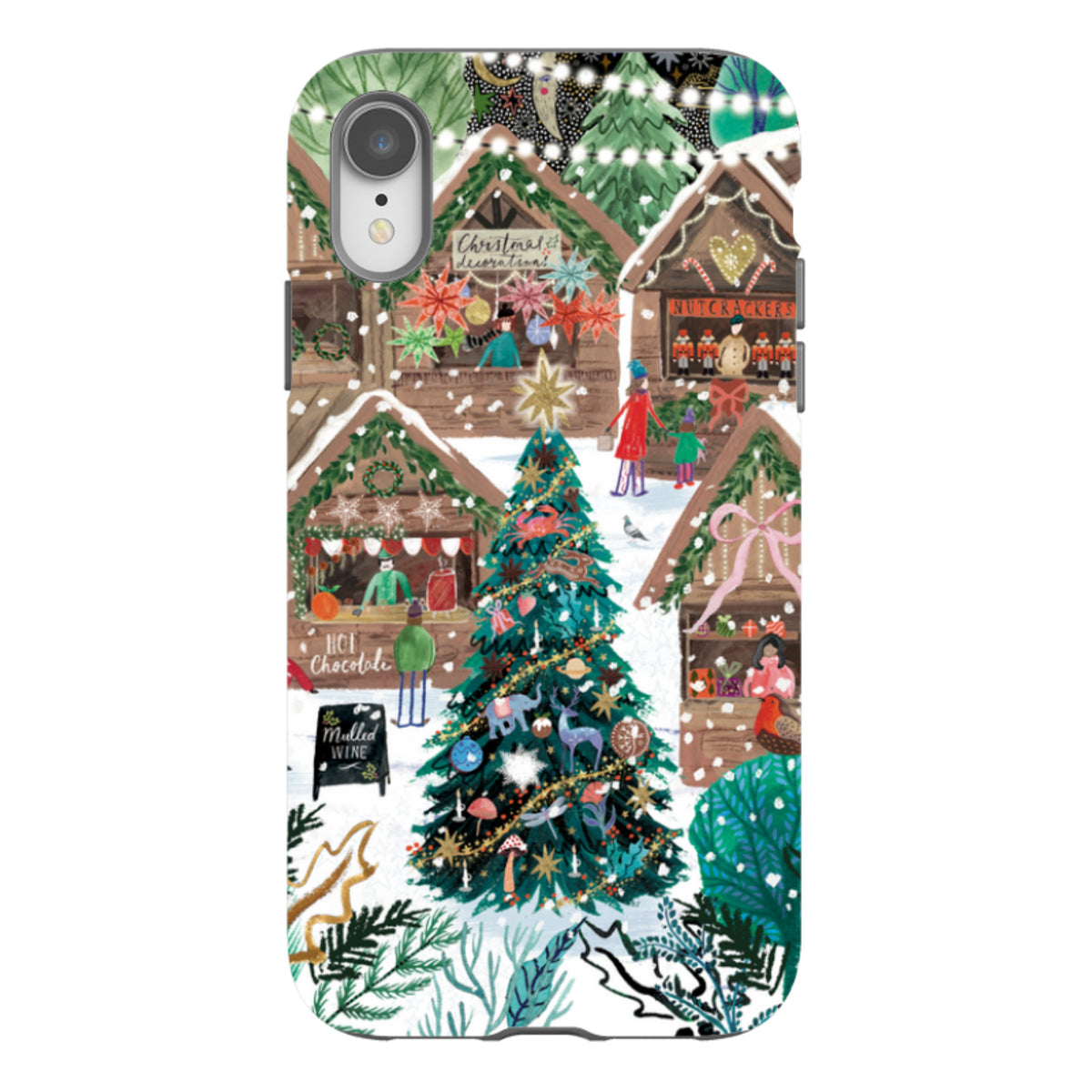 iPhone Tough Case - Christmas Market Magic By Emma Frances Grant