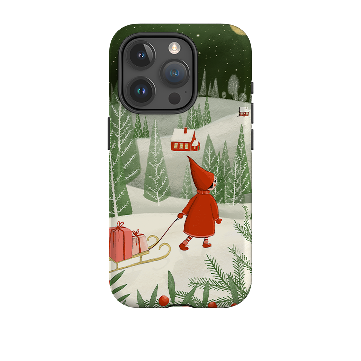 iPhone Tough Case - Christmas Night By Maja Lindberg