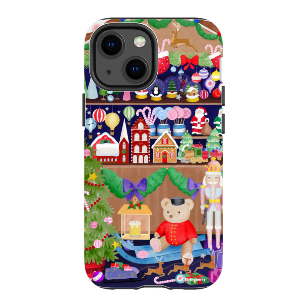 iPhone Tough Case - Christmas Shop By Bex Parkin
