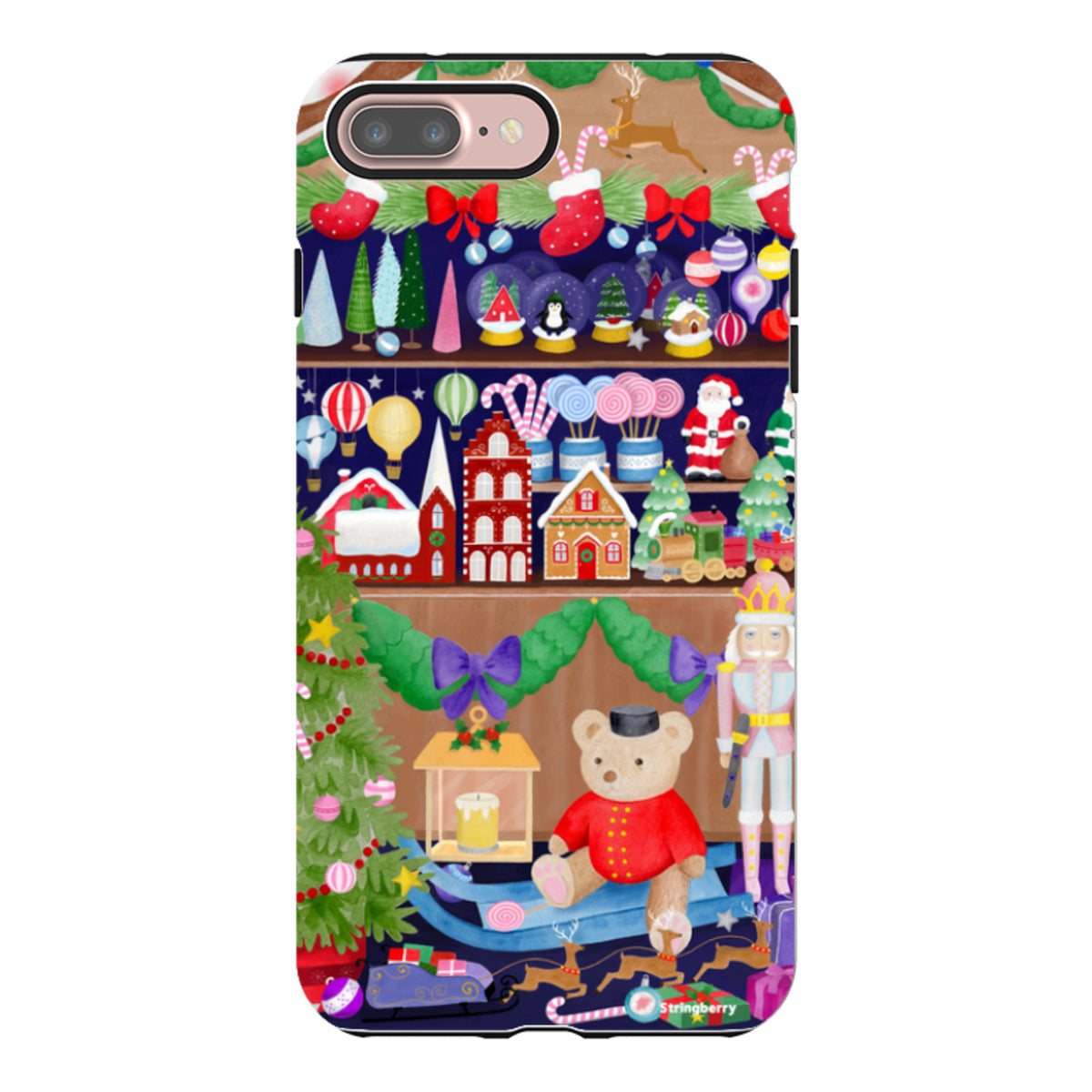 iPhone Tough Case - Christmas Shop By Bex Parkin