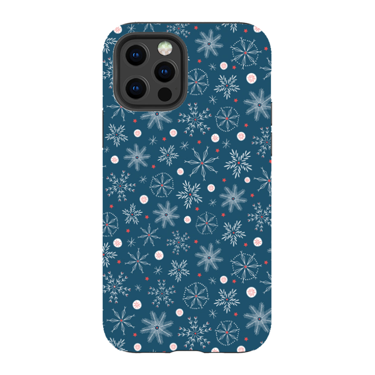 iPhone Tough Case - Christmas Snowflakes By Ali Brookes