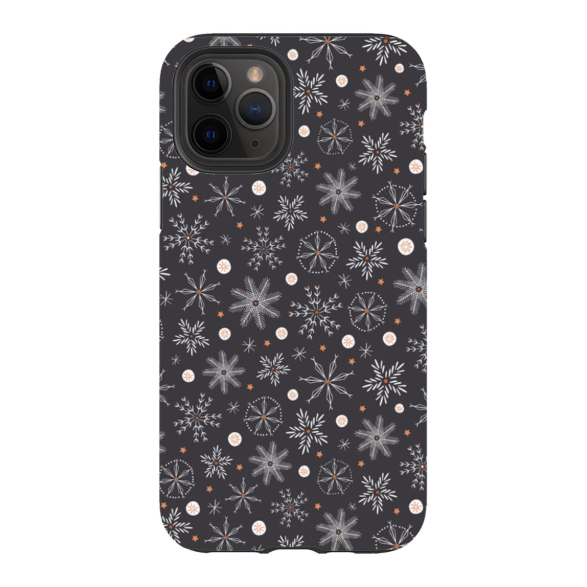 Издръжлив кейс за iPhone - Коледни снежинки II от Али Брукс