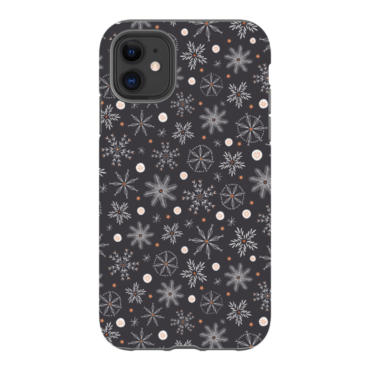 Издръжлив кейс за iPhone - Коледни снежинки II от Али Брукс