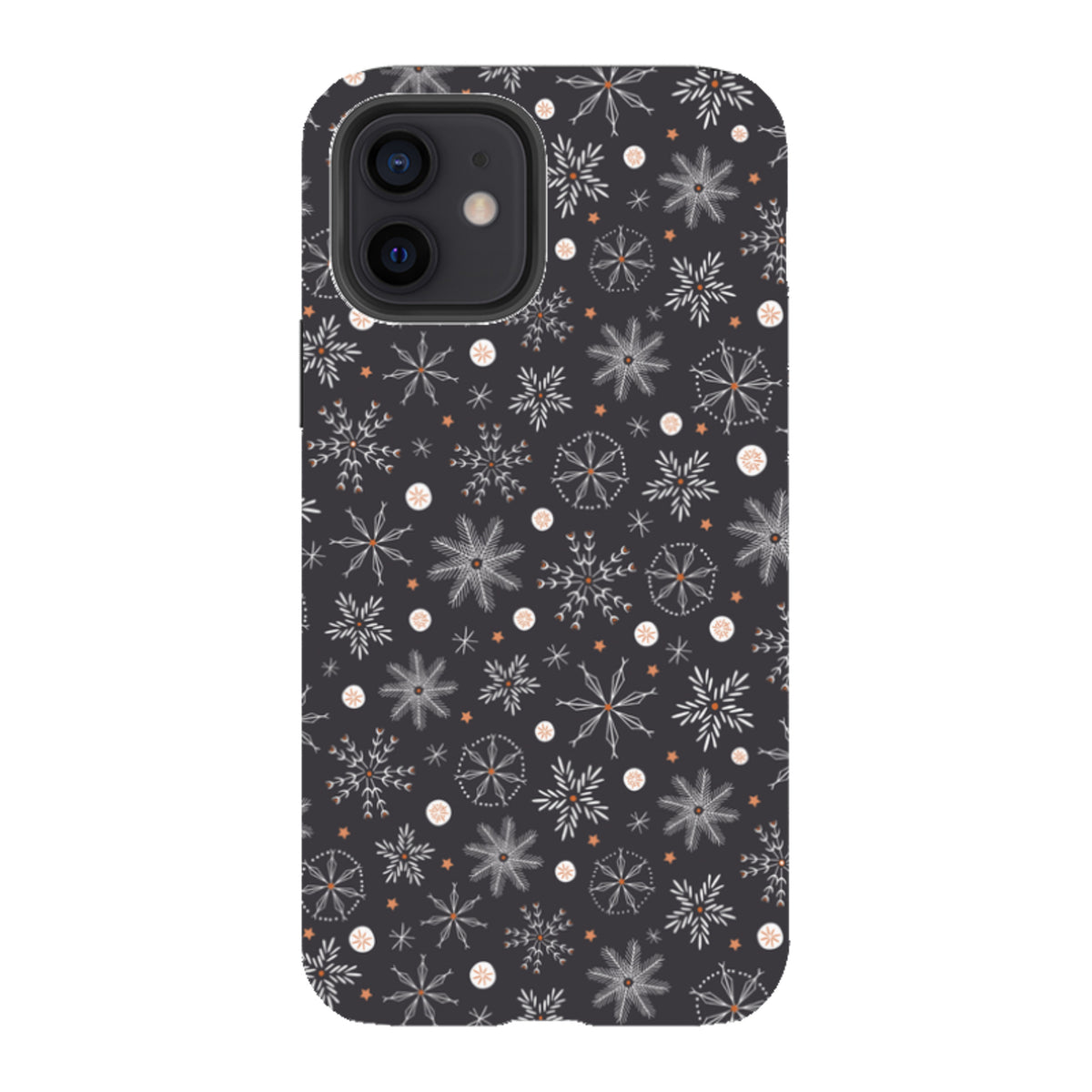 Издръжлив кейс за iPhone - Коледни снежинки II от Али Брукс
