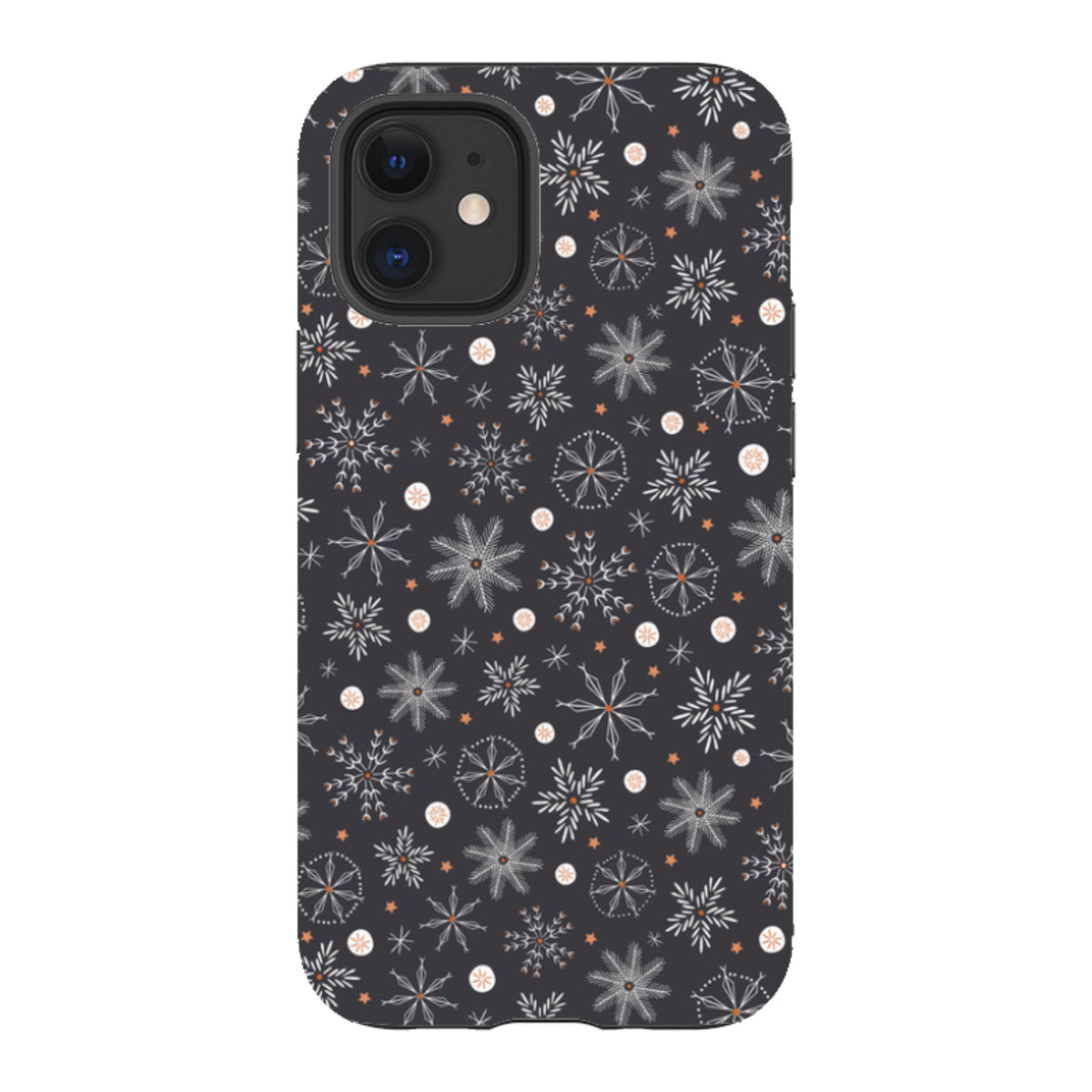 Издръжлив кейс за iPhone - Коледни снежинки II от Али Брукс
