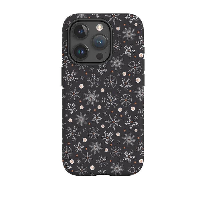iPhone Tough Case – Christmas Snowflakes II von Ali Brookes
