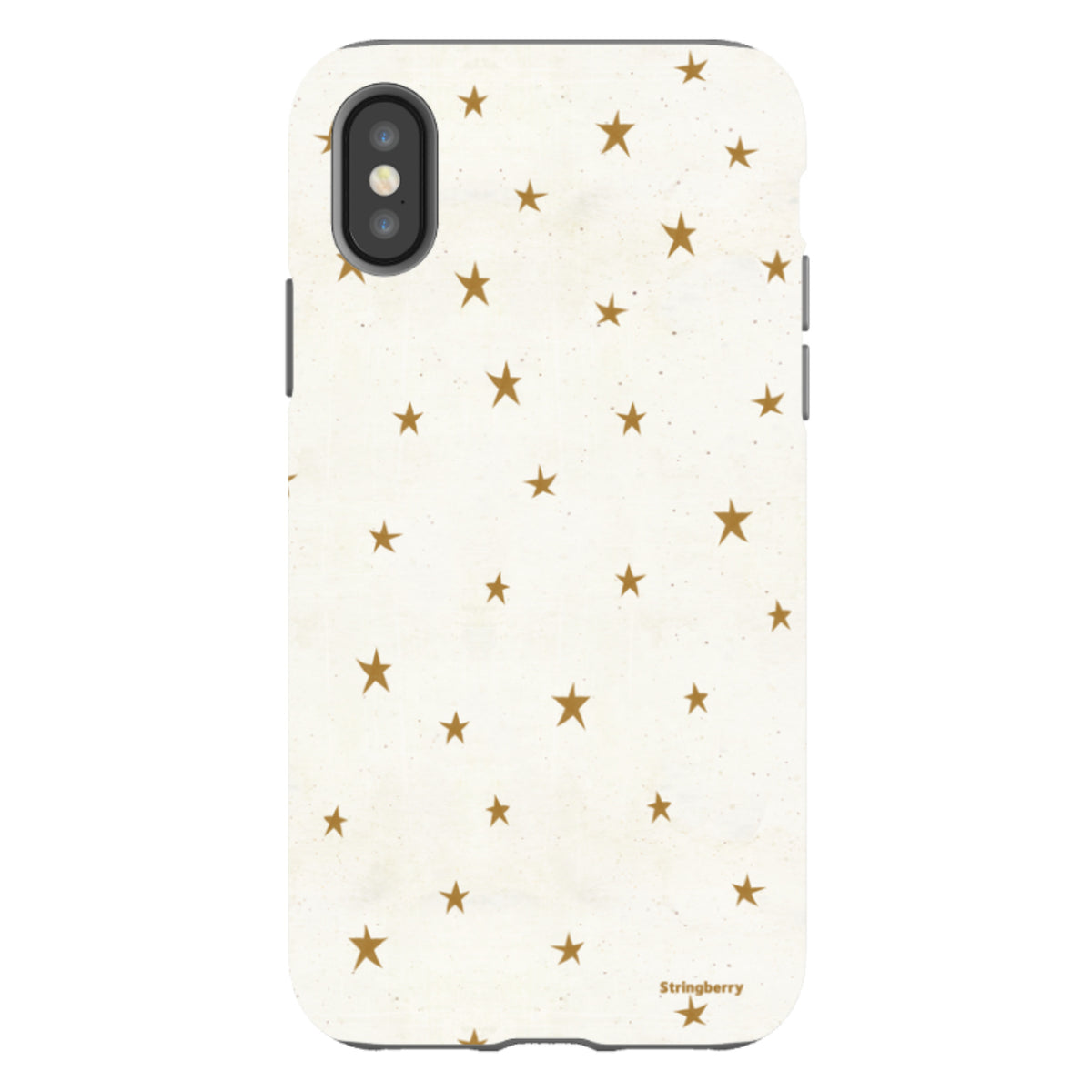 iPhone Tough Case - Christmas Stars-1 By Katherine Quinn