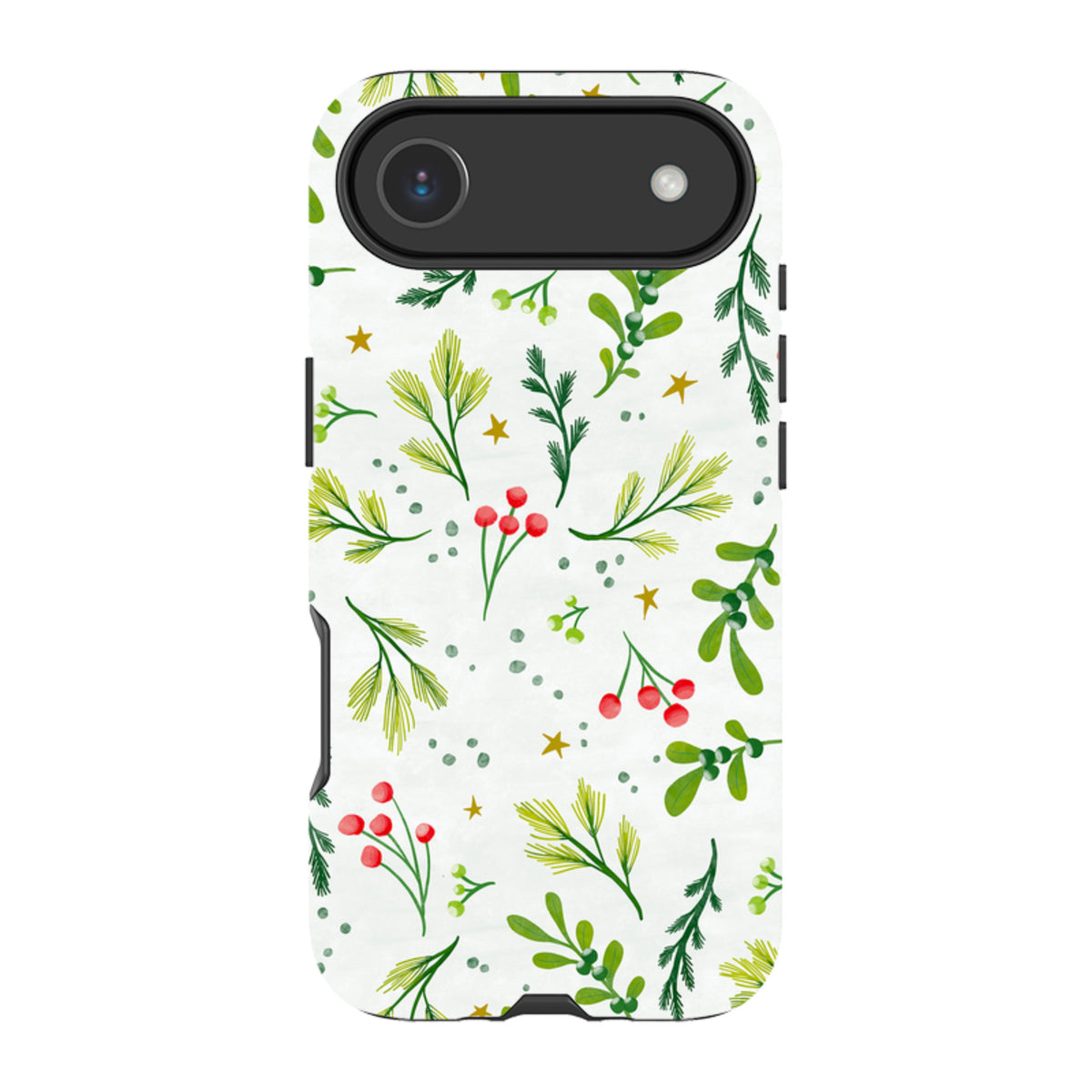 iPhone Tough Case - Christmas Stars By Katherine Quinn