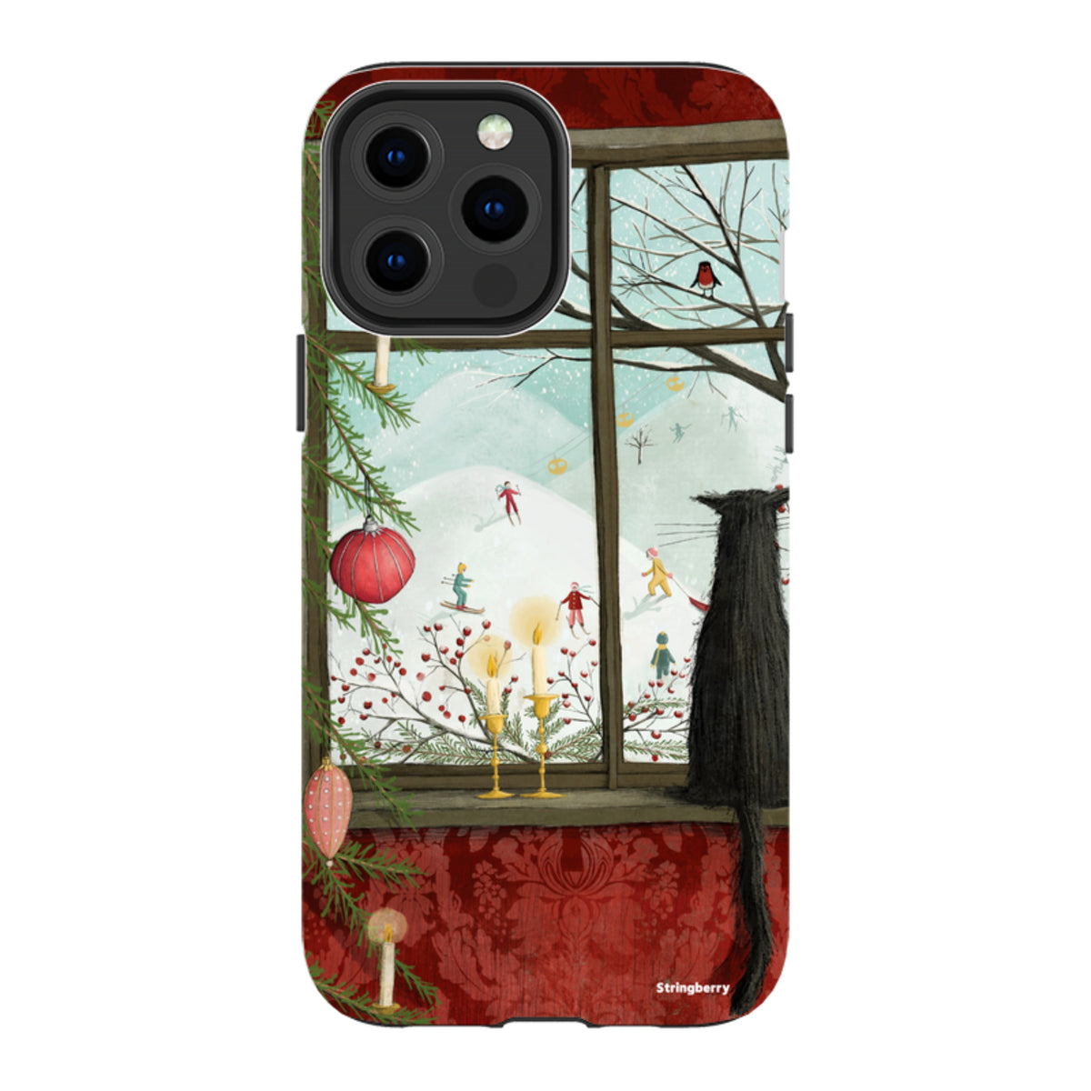 iPhone Tough Case - Christmas Window von Maja Lindberg