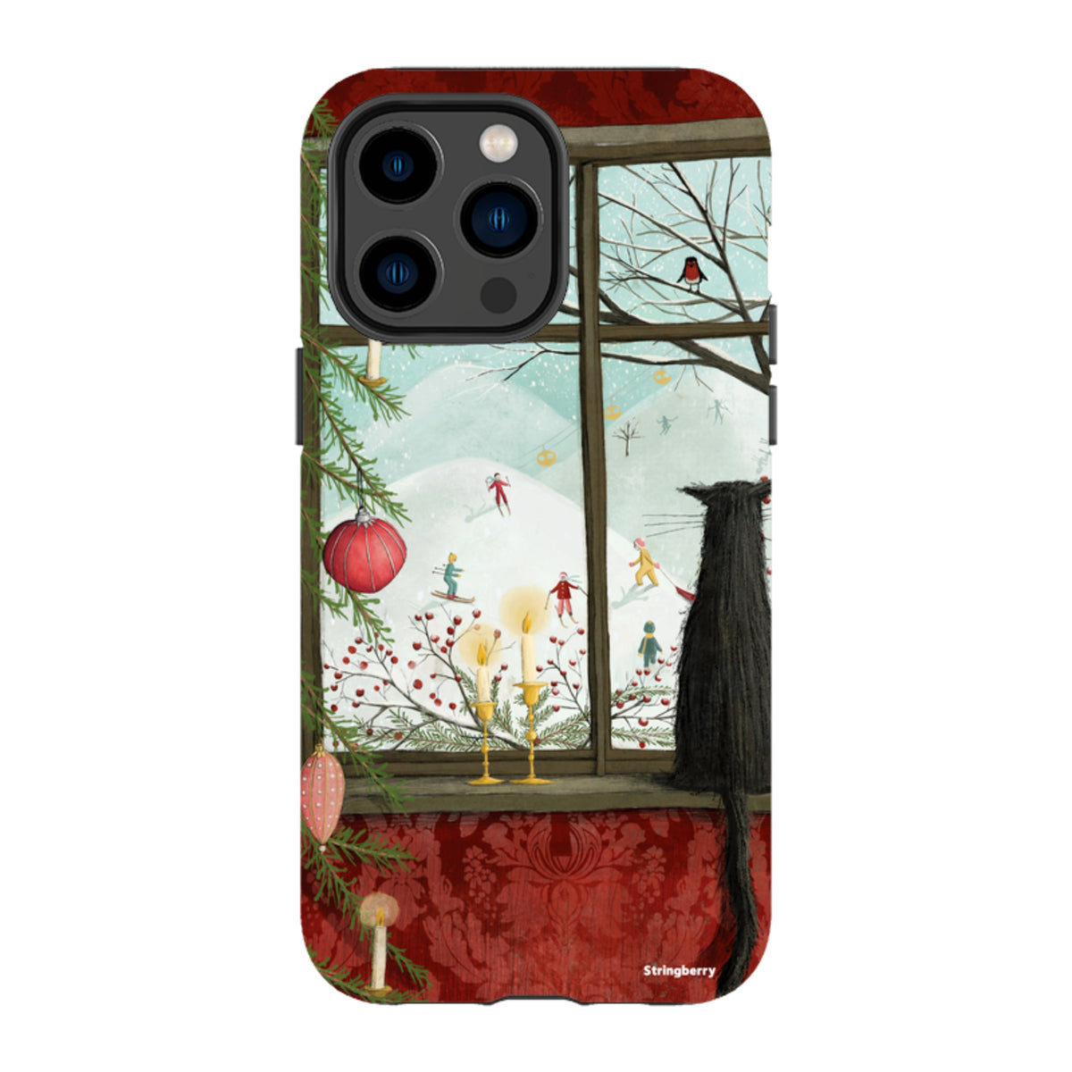iPhone Tough Case - Christmas Window von Maja Lindberg