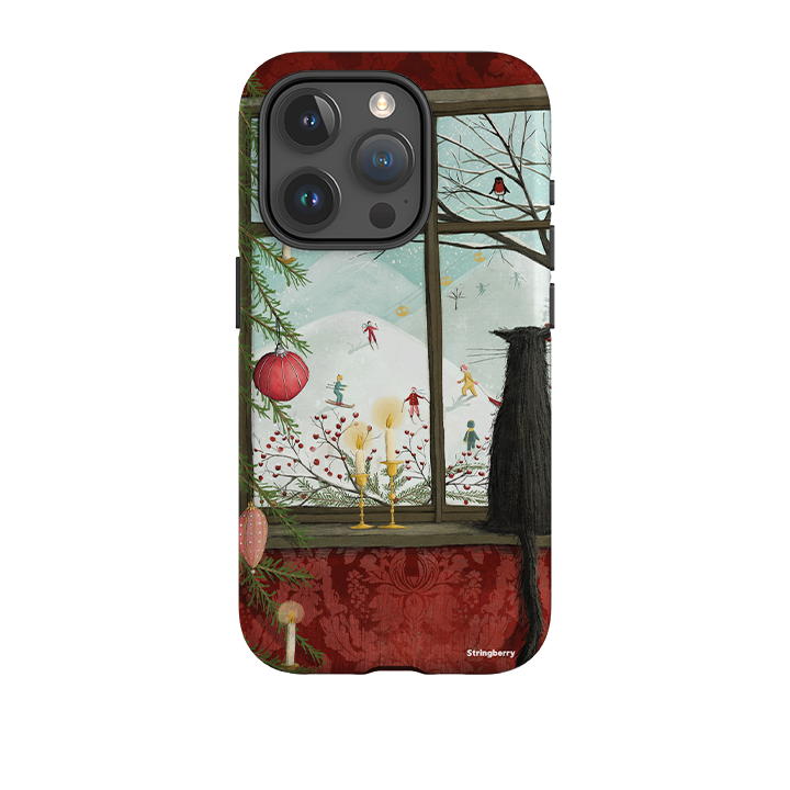 iPhone Tough Case - Christmas Window By Maja Lindberg