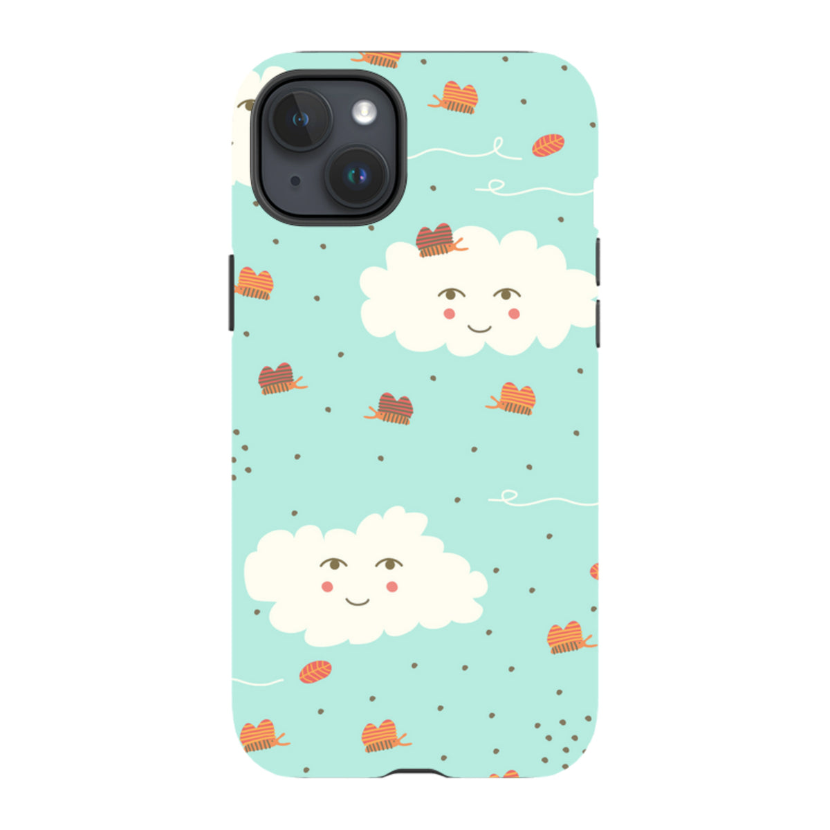 iPhone Tough Case - Clouds By Gabriela Larios