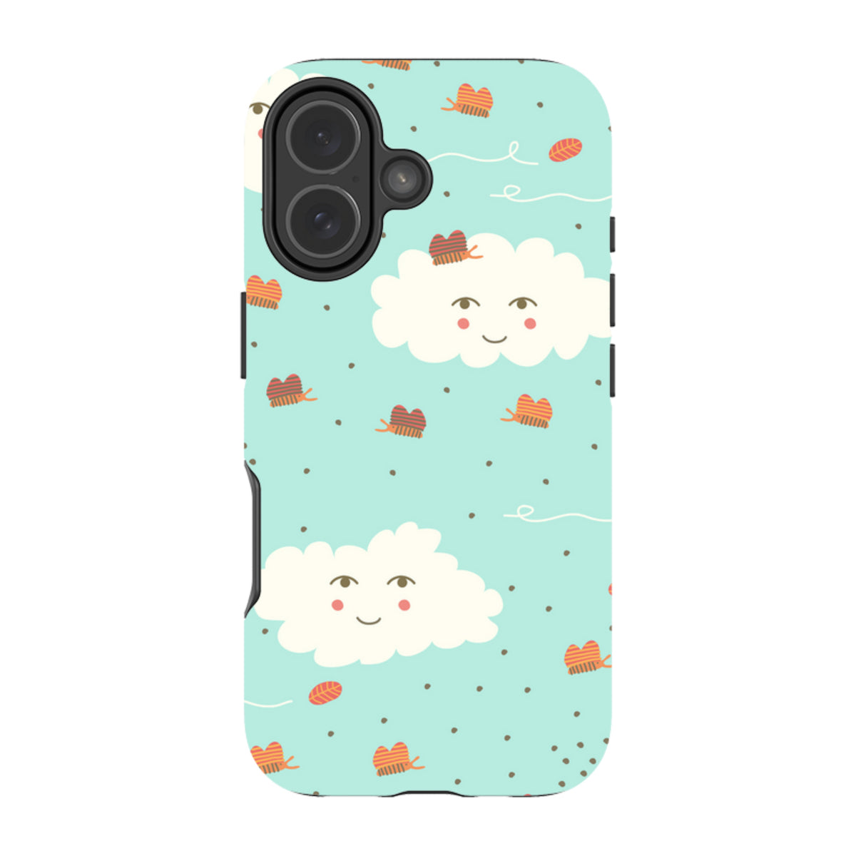 iPhone Tough Case - Clouds By Gabriela Larios