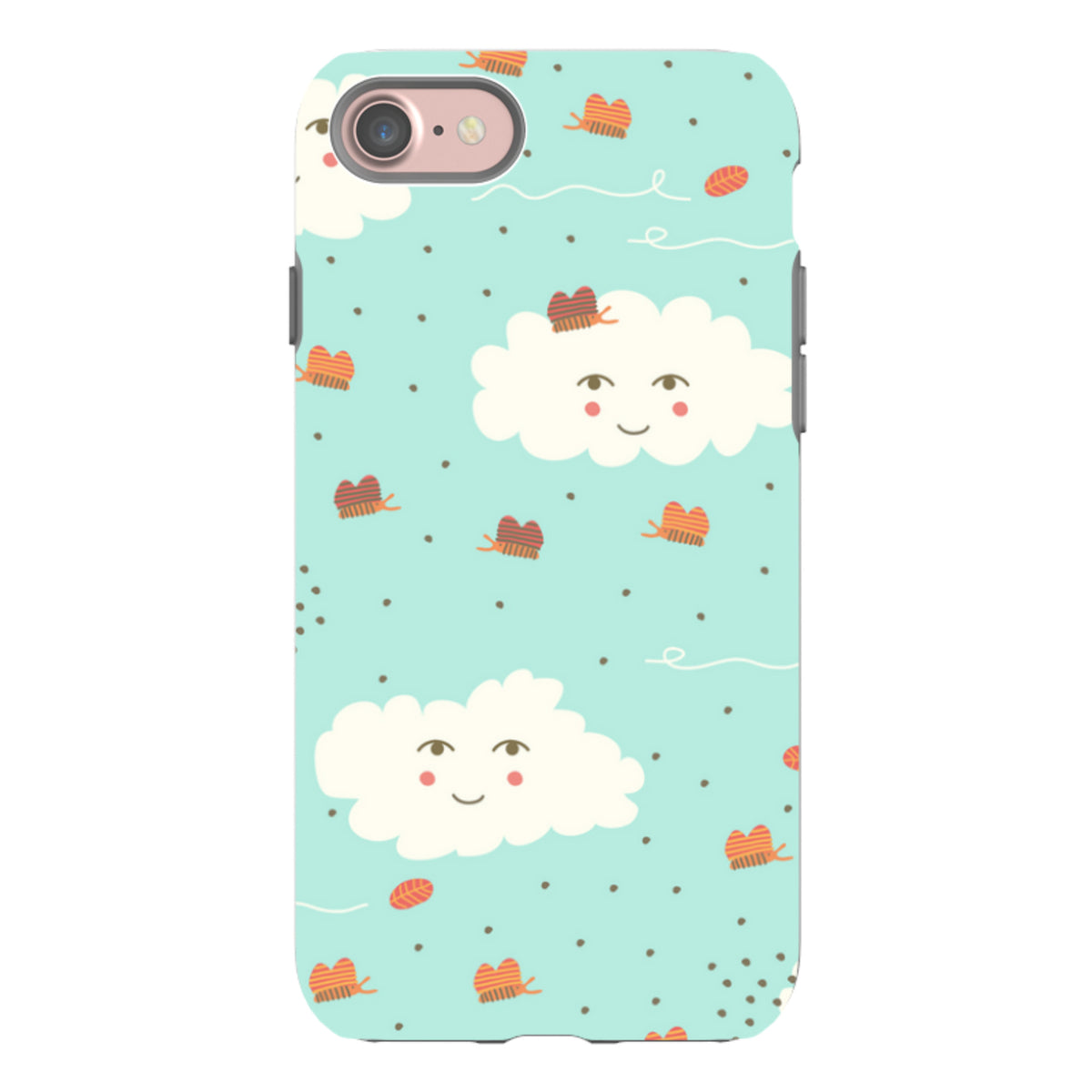 iPhone Tough Case - Clouds By Gabriela Larios