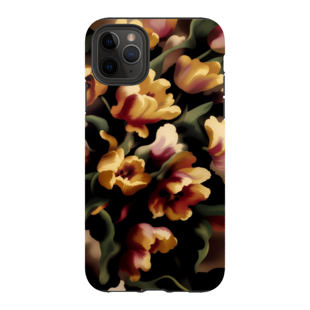 iPhone Tough Case - Cloudy Tulips