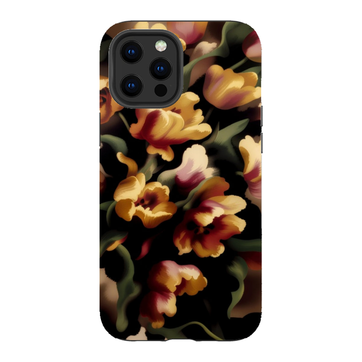 iPhone Tough Case - Cloudy Tulips