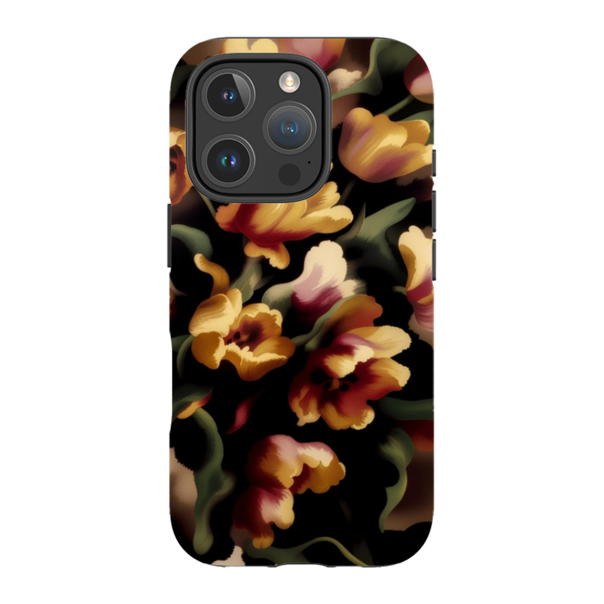 iPhone Tough Case - Cloudy Tulips