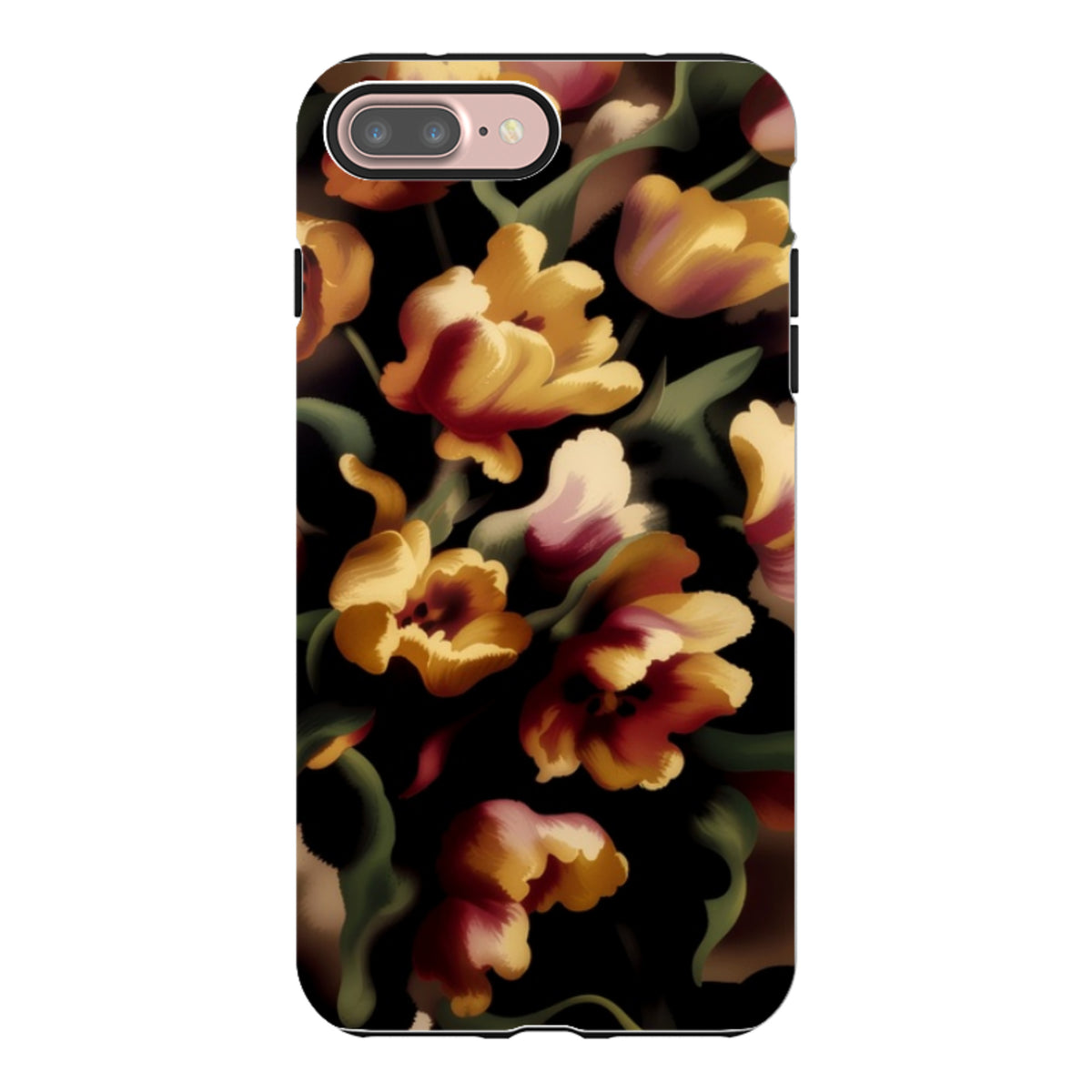 iPhone Tough Case - Cloudy Tulips