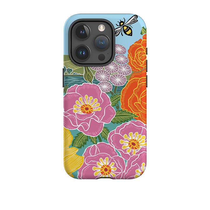 iPhone Tough Case - Coastal Garden By Kate Heiss