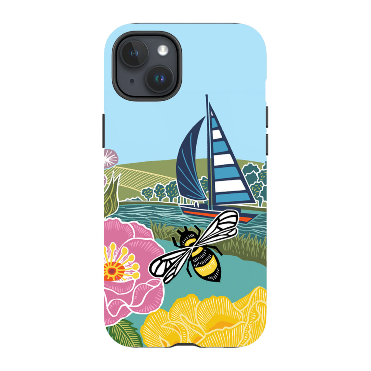iPhone Tough Case - Coastal Garden II By Kate Heiss