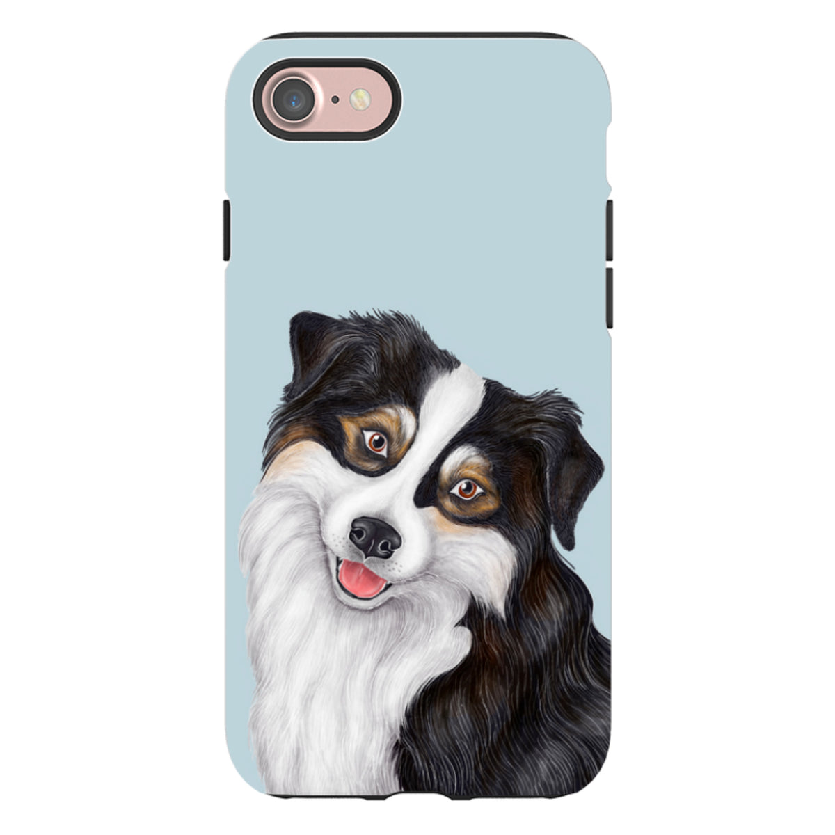 iPhone Tough Case - Collie By Catherine Rowe