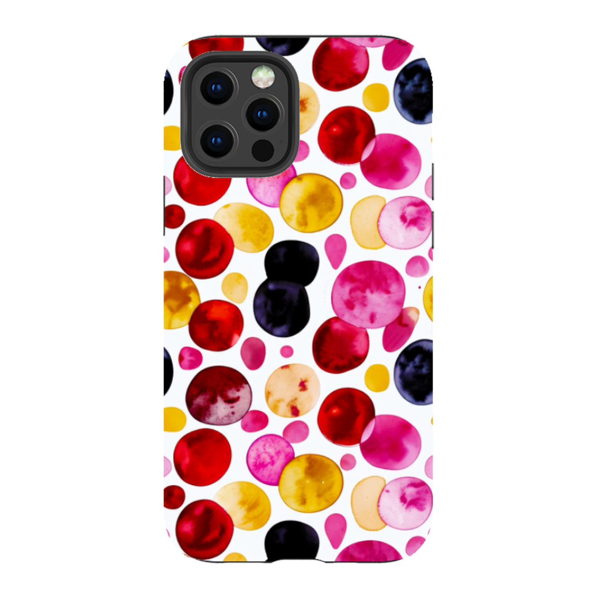 iPhone Tough Case - Farbe Mond-Punkte
