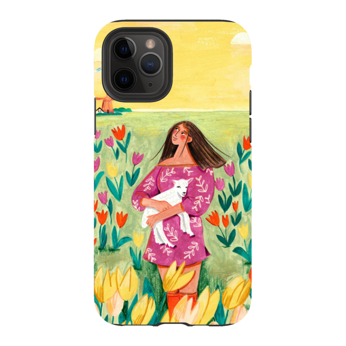 iPhone Tough Case - Coming Home By Caroline Bonne Muller