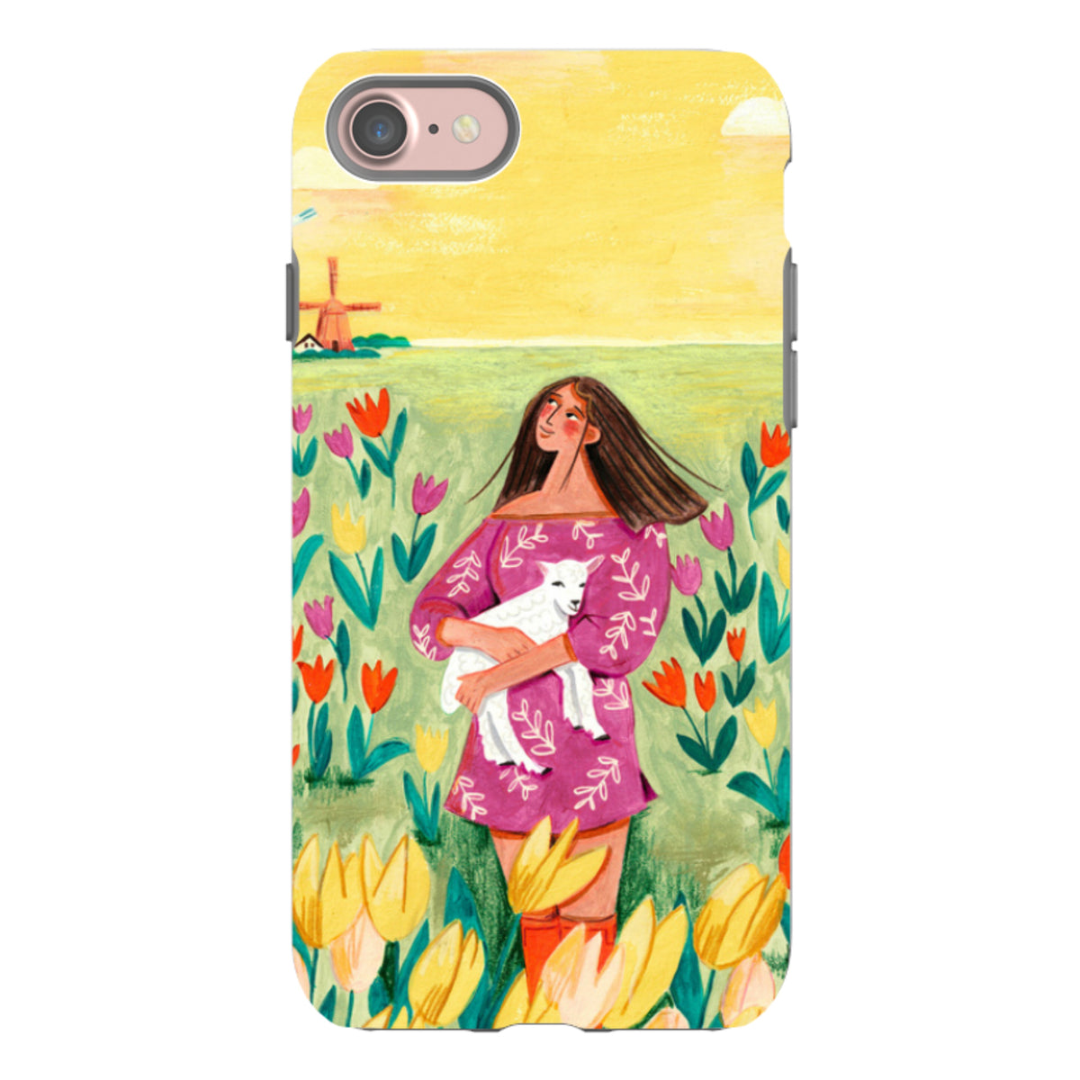 iPhone Tough Case - Coming Home By Caroline Bonne Muller