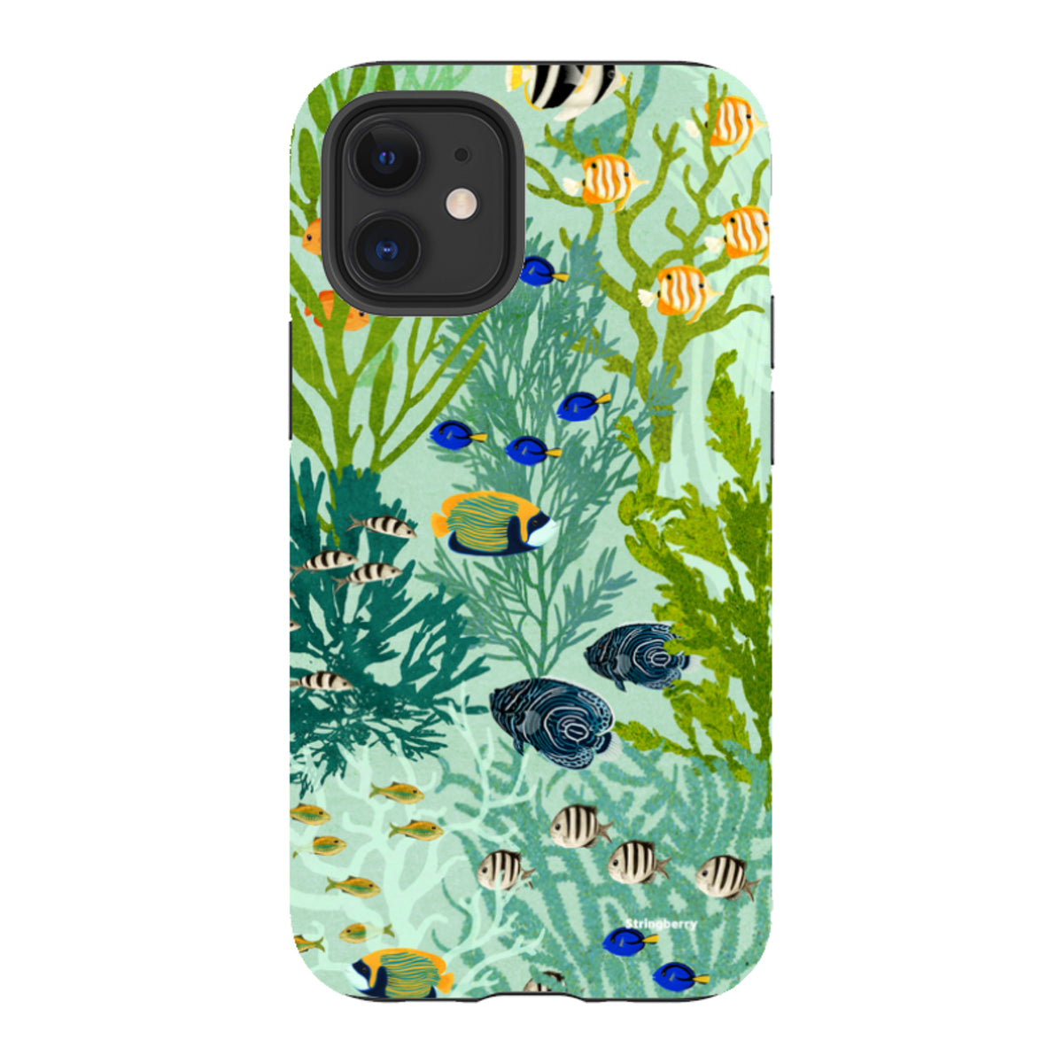 iPhone Tough Case - Coral Forest By Katherine Quinn