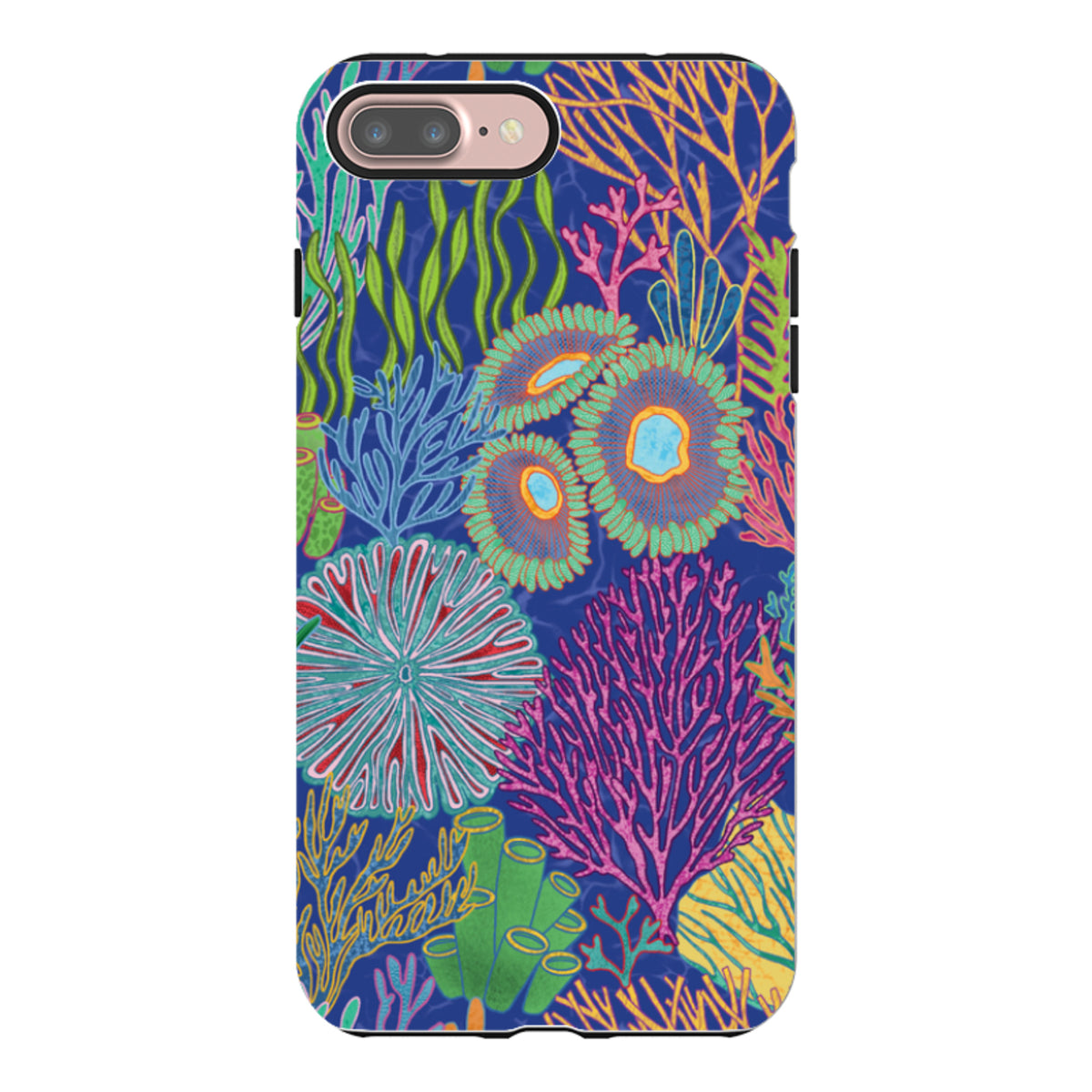 iPhone Tough Case - Coral II By Natalie Pedetti Prack