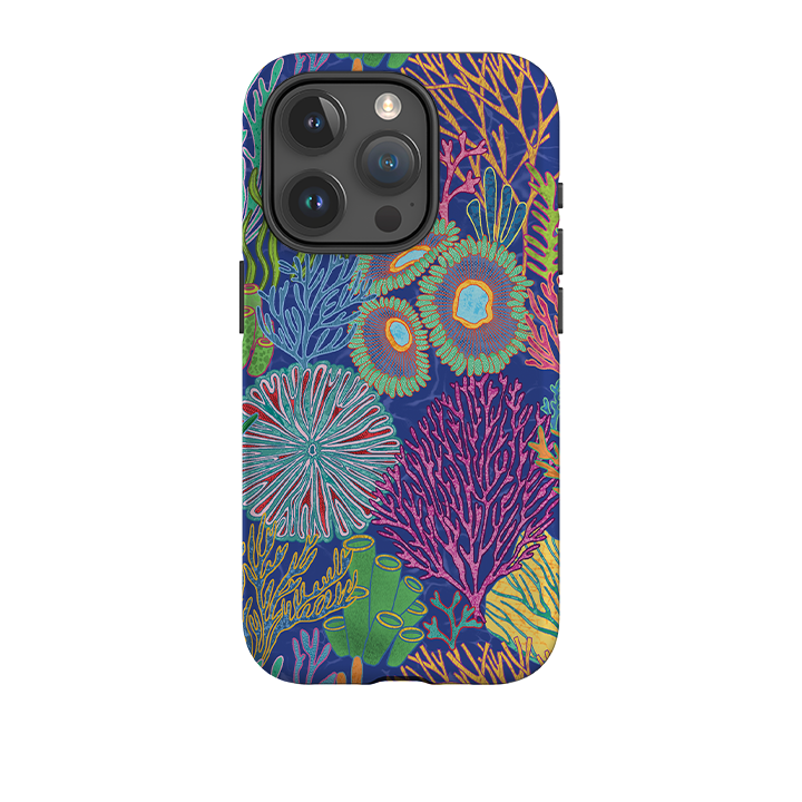 iPhone Tough Case - Coral II By Natalie Pedetti Prack