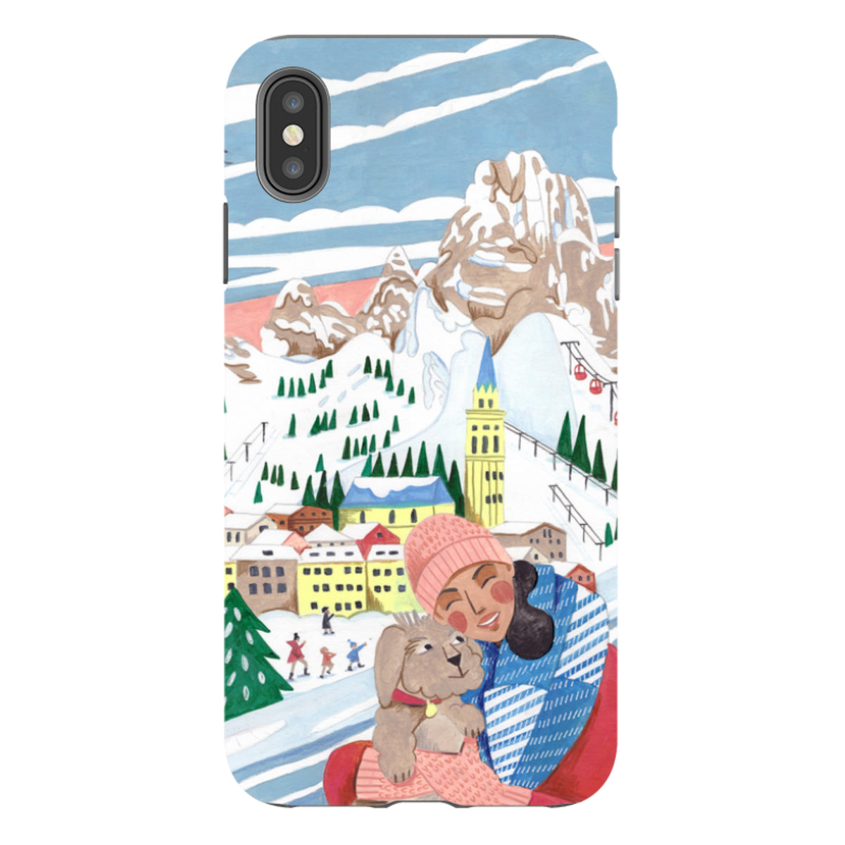 iPhone Tough Case - Cortina By Caroline Bonne Muller