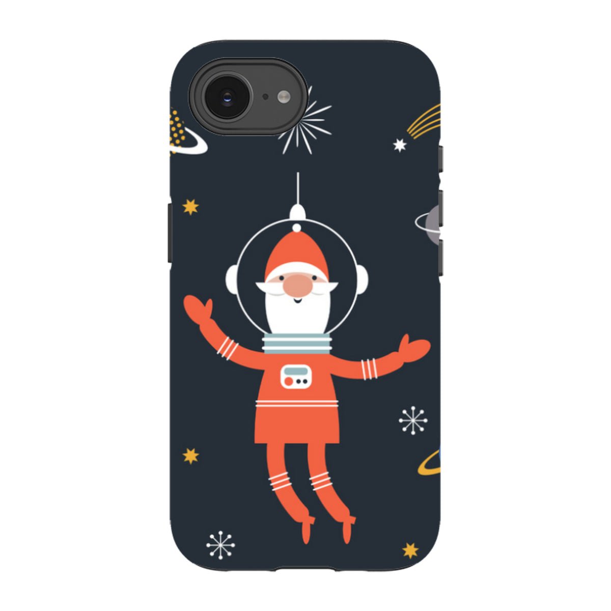 iPhone Tough Case - Cosmic Santa