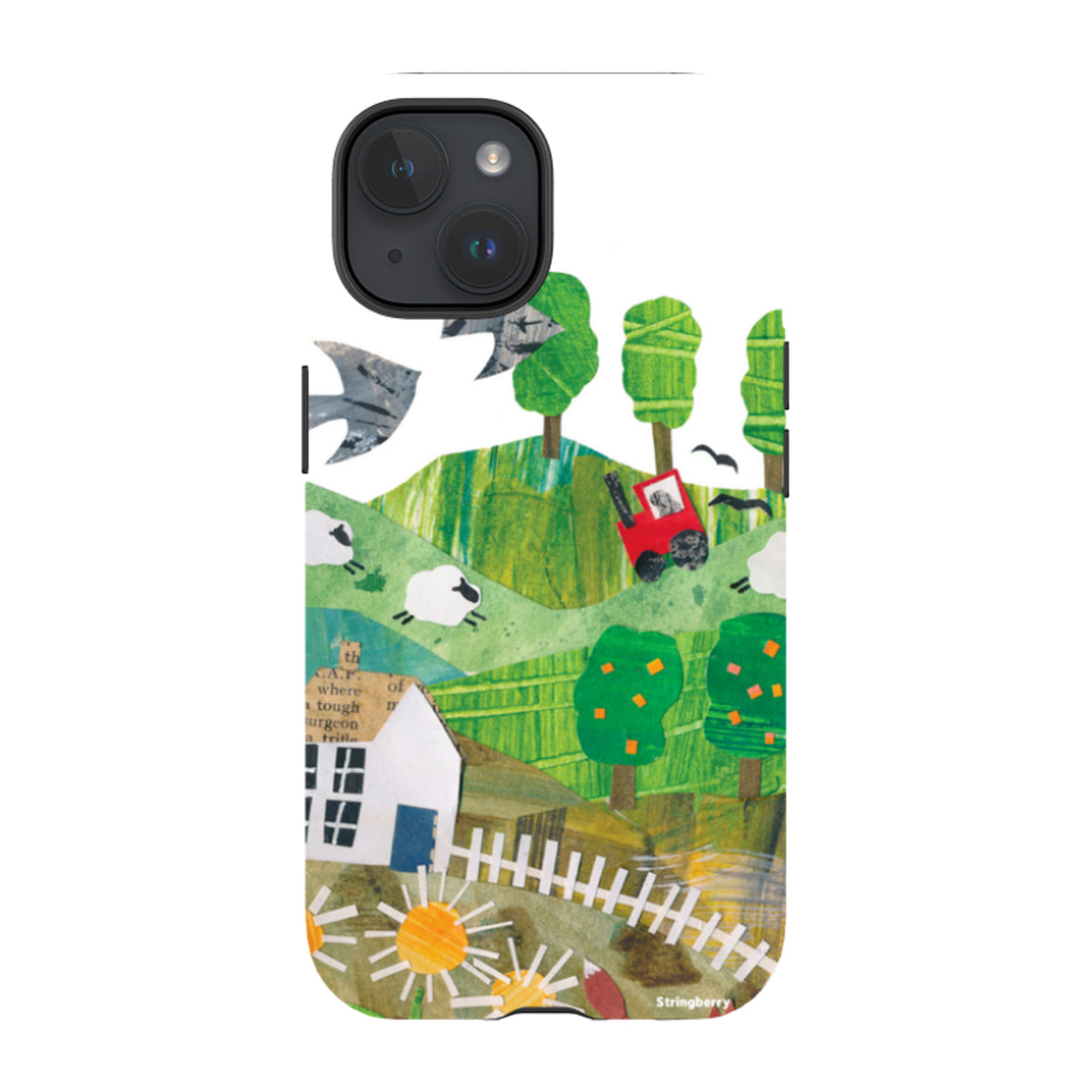 iPhone Tough Case - Countryscape IV By Tracey English