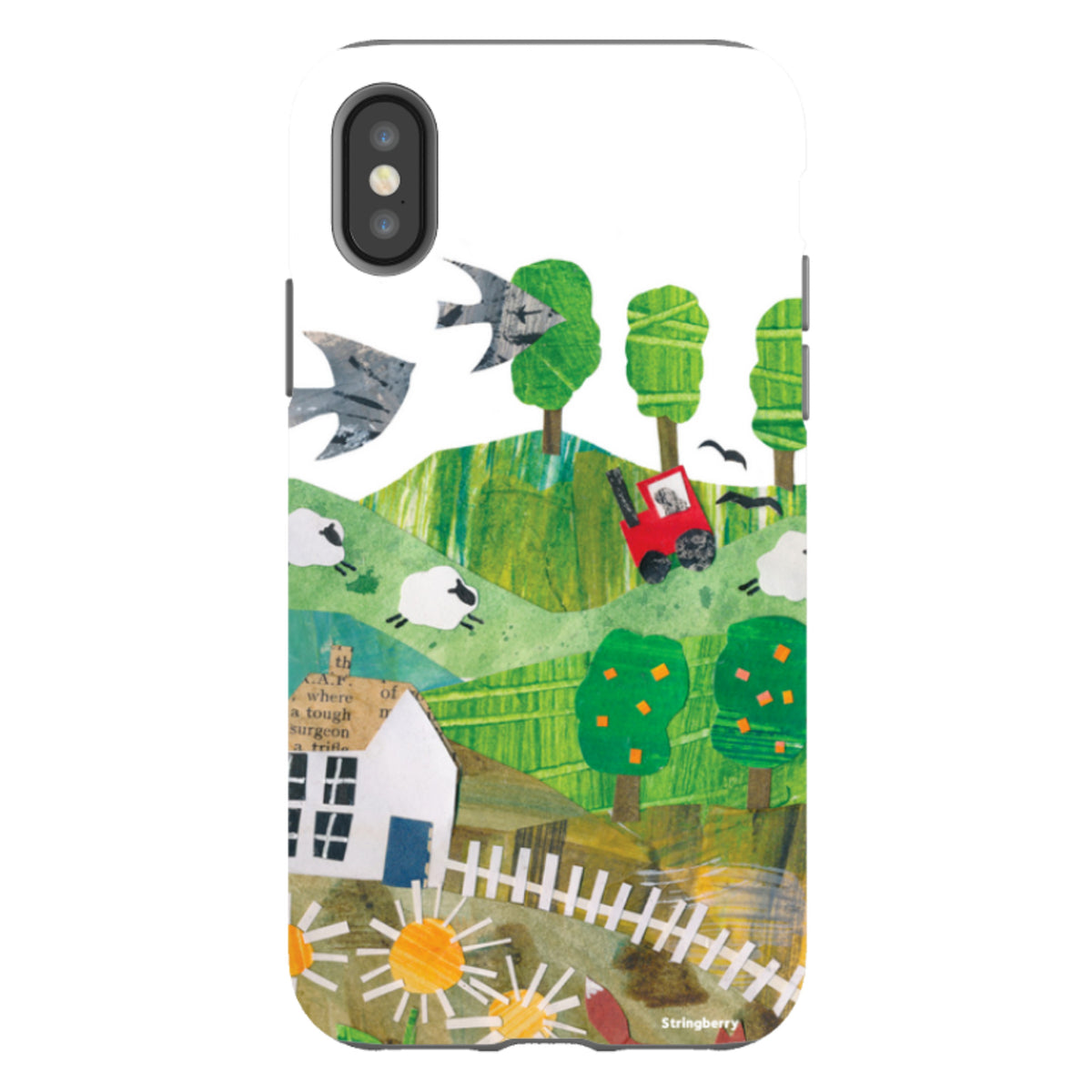 iPhone Tough Case - Countryscape IV By Tracey English