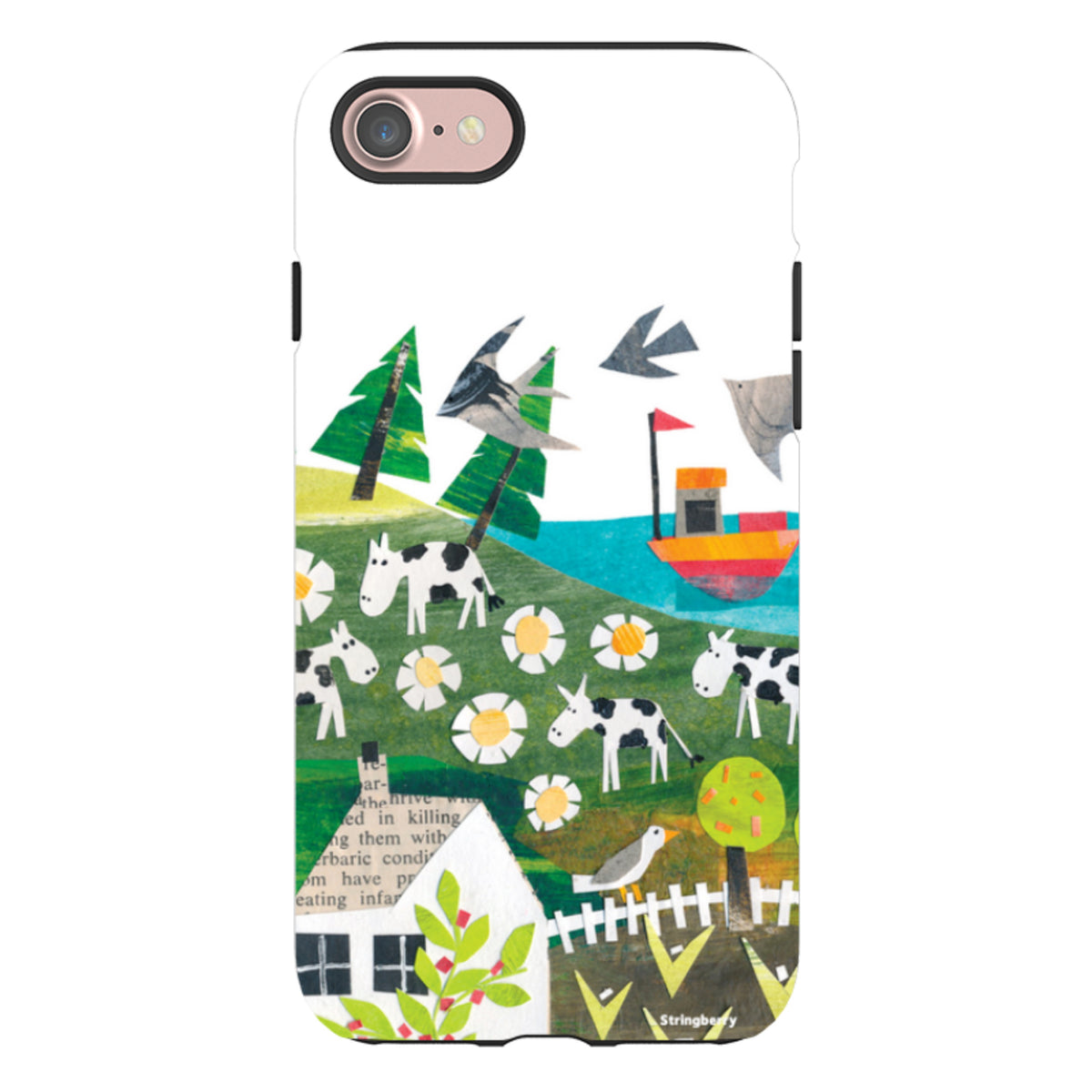 iPhone Tough Case - Countryscape VII By Tracey English