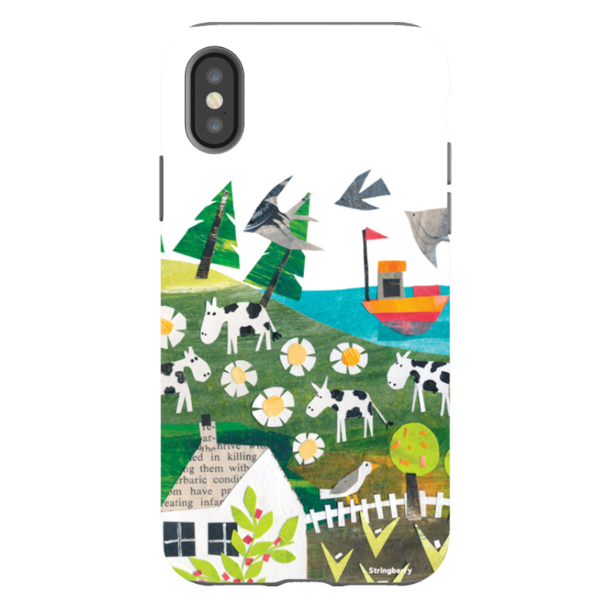 iPhone Tough Case - Countryscape VII By Tracey English
