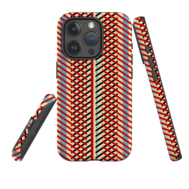 iPhone Tough Case - Crosshatch By Cressida Bell