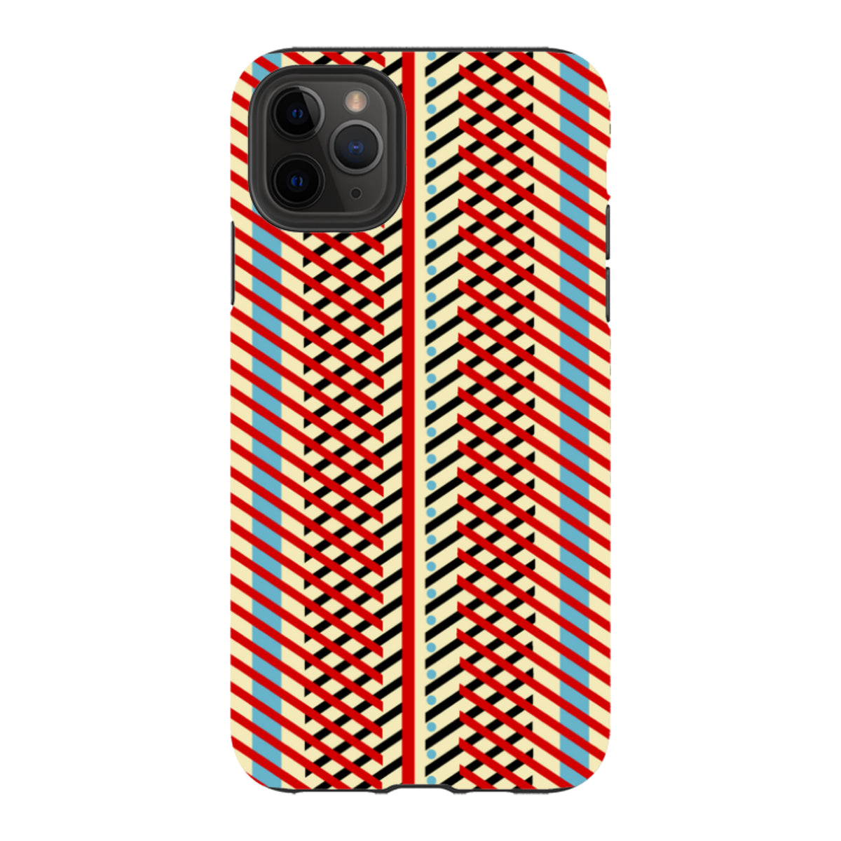 iPhone Tough Case - Crosshatch By Cressida Bell
