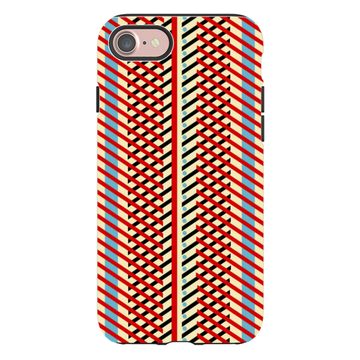 iPhone Tough Case - Crosshatch By Cressida Bell
