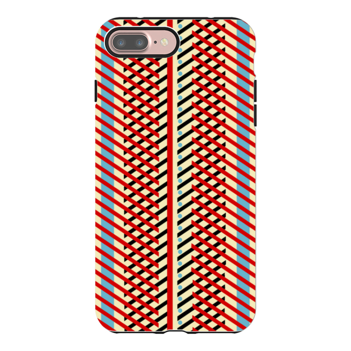 iPhone Tough Case - Crosshatch By Cressida Bell