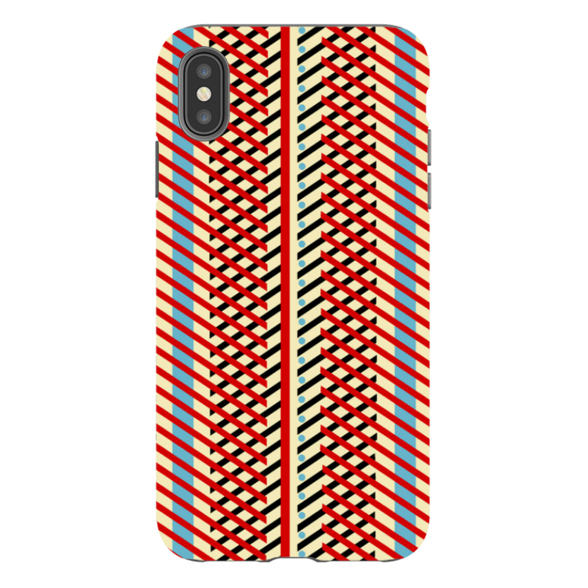 iPhone Tough Case - Crosshatch By Cressida Bell