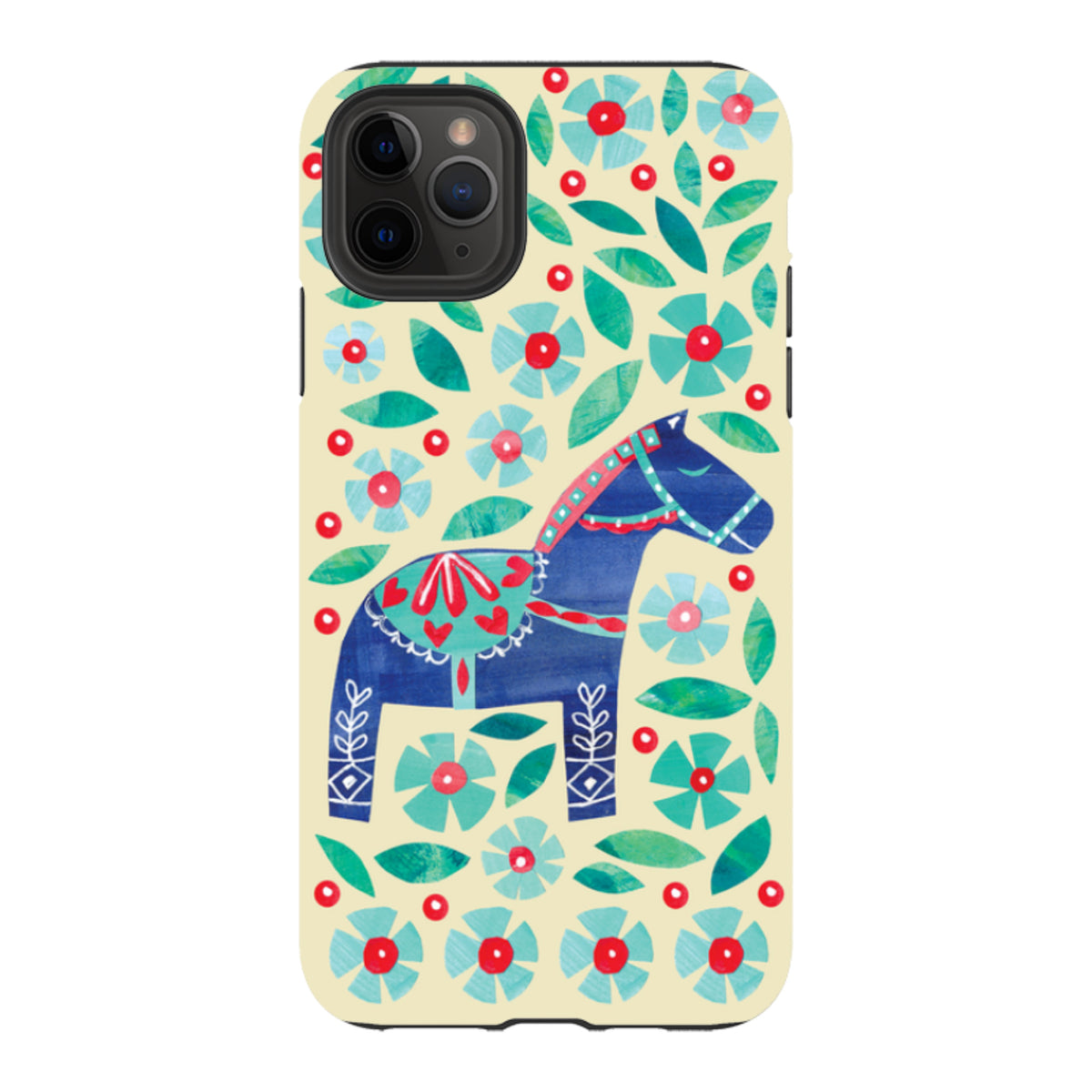 iPhone Tough Case - Dala Horse By Tracey English
